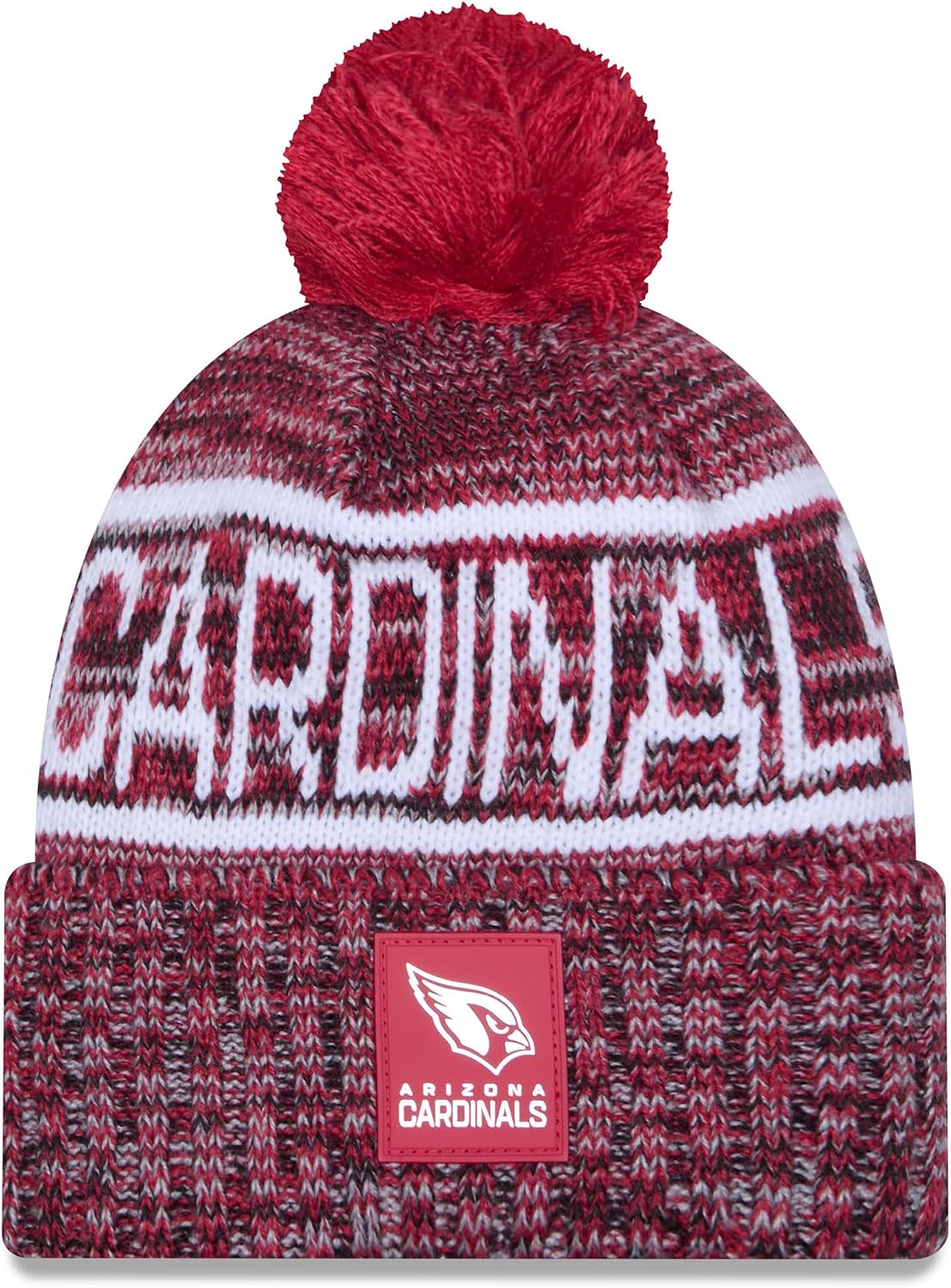 New Era Men's NFL 2025 Sideline Cold Weather Cuffed Knit Hat with Pom