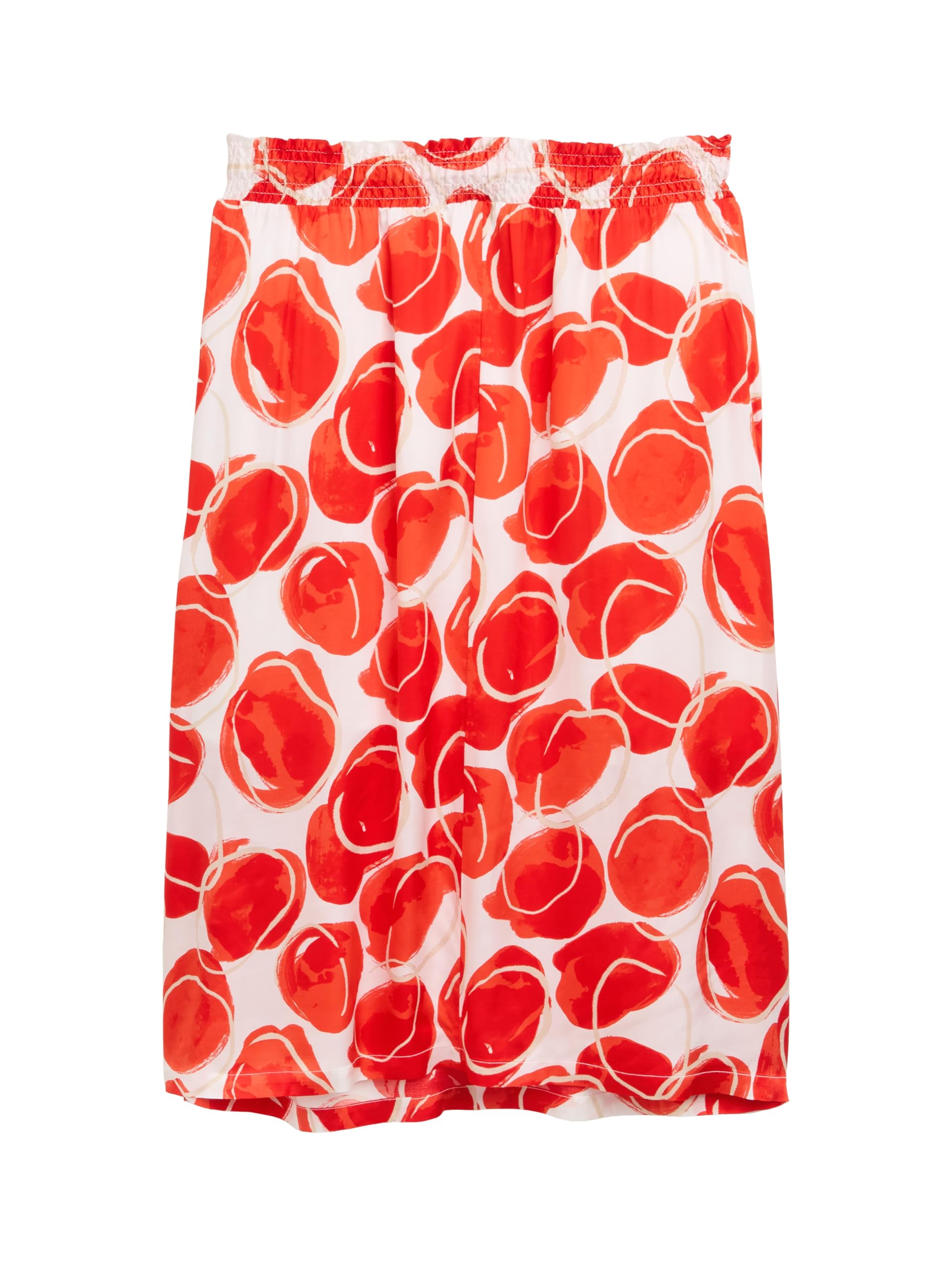 TOM TAILOR Women's Midi Skirt, 37841 - Abstract Bubble Print, 12