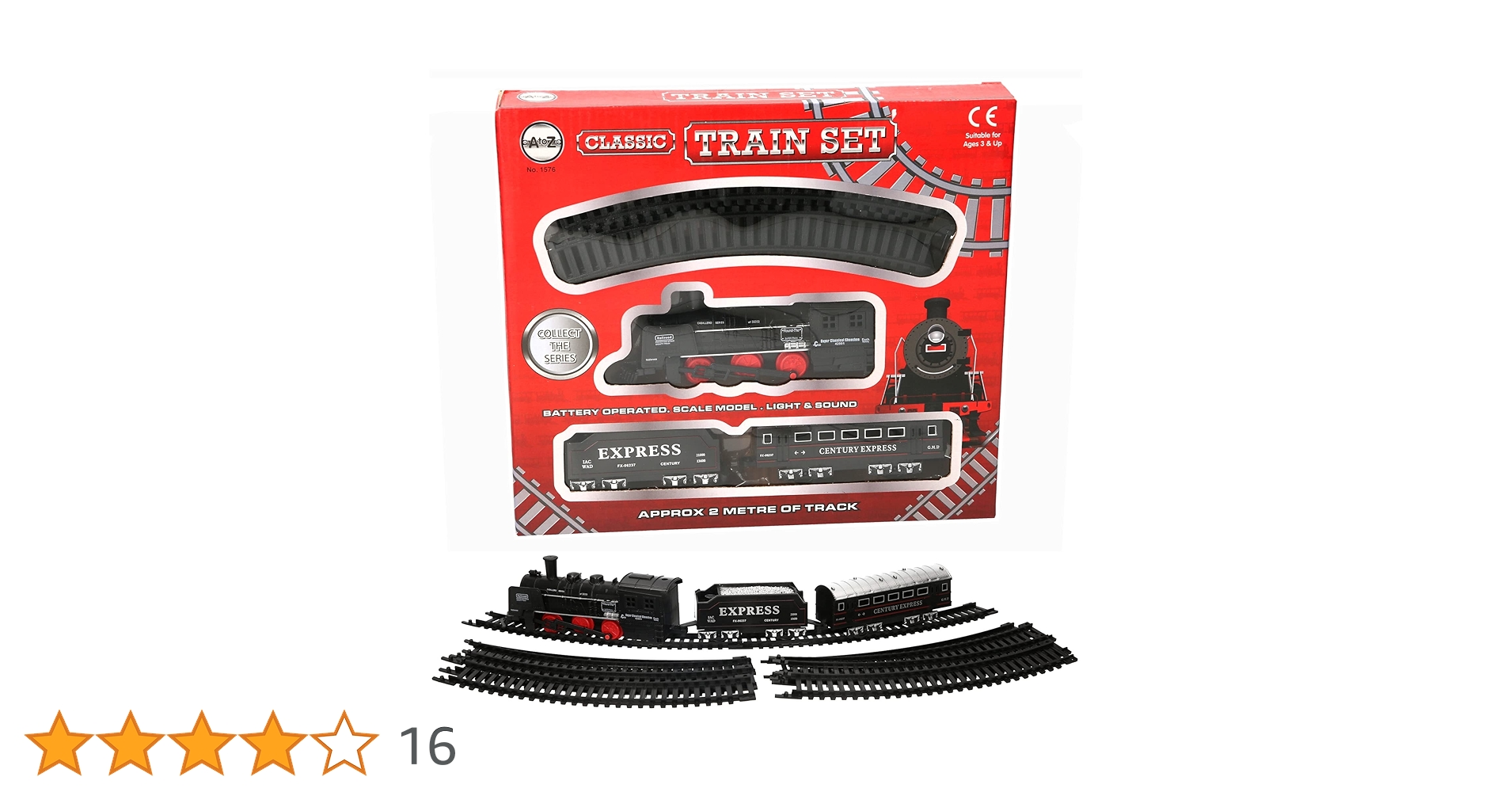 A to Z 1576 Train Set, Multi : Amazon.co.uk: Toys & Games