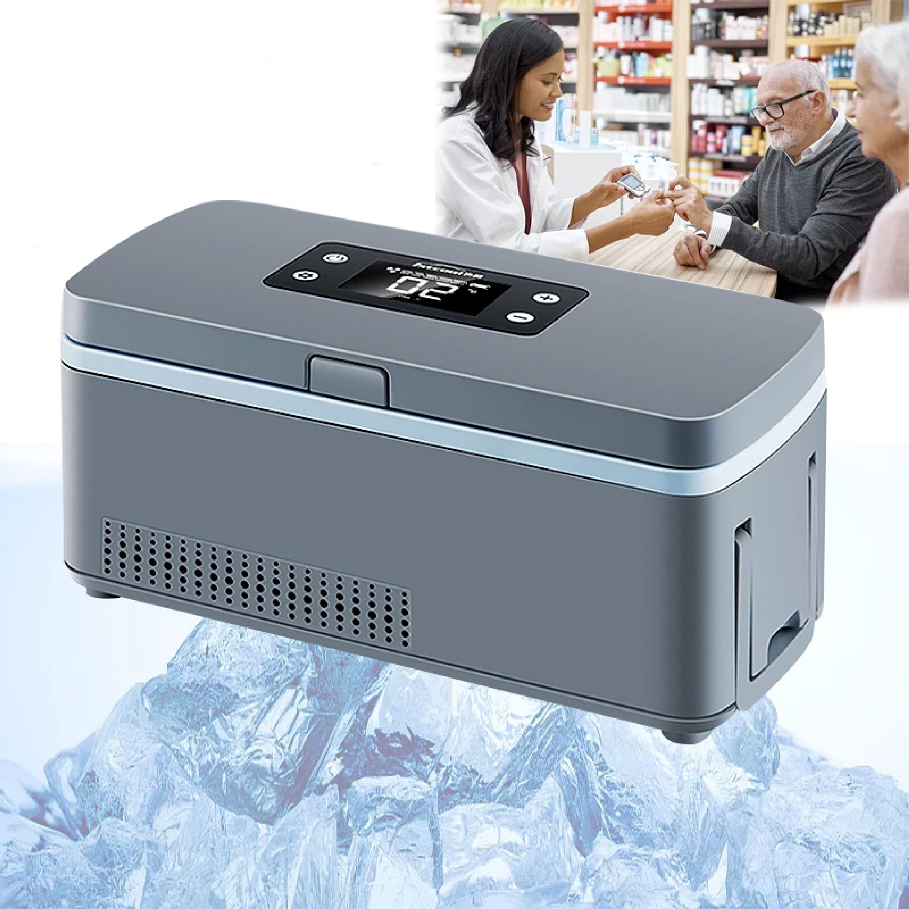 Buy Samnuerly Insulin Refrigerator Portable Medicine Refrigerator