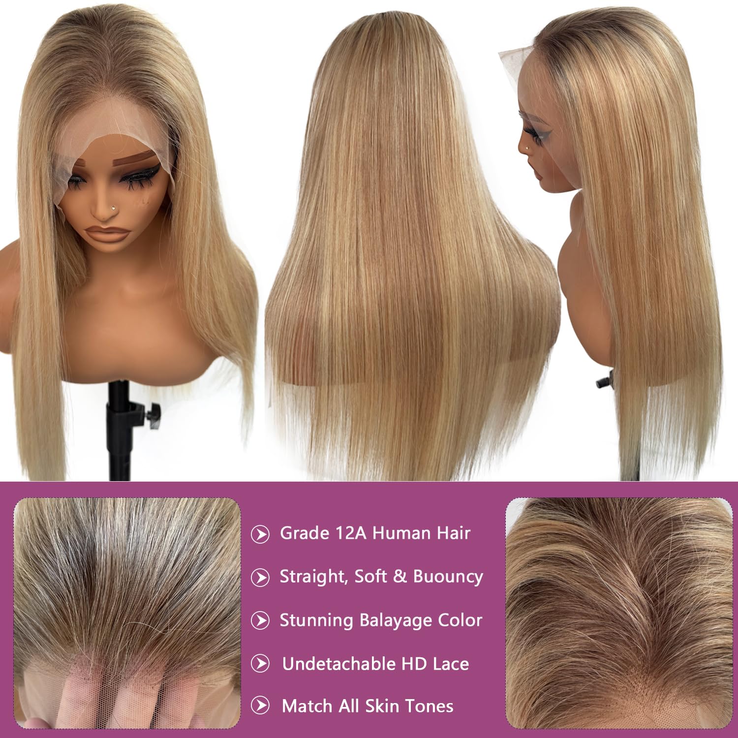 Brown Blonde Highlights 24\