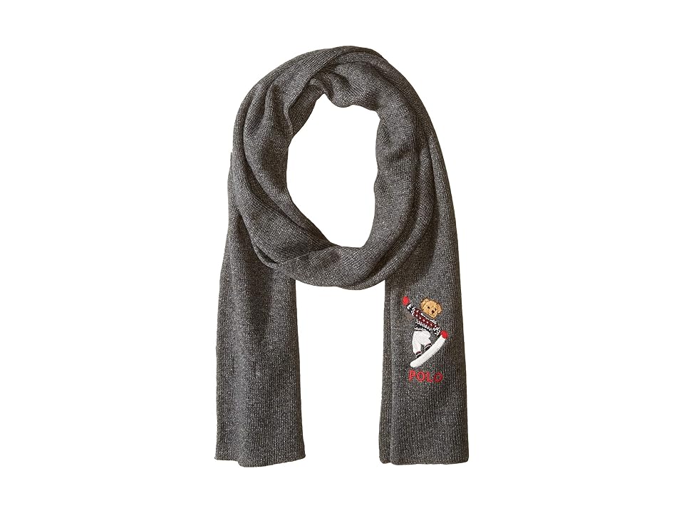 

Polo Ralph Lauren Skate Bear Scarf (Charcoal) Scarves