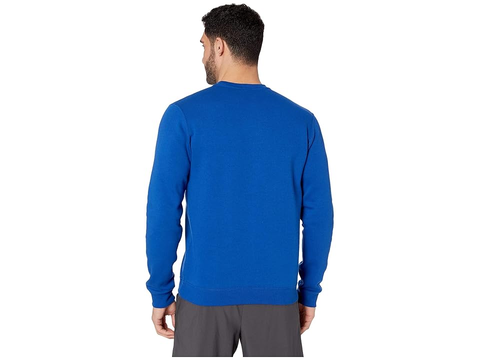 

Nike Club Fleece Pullover Crew (Indigo Force/White) Men's Fleece, Blue