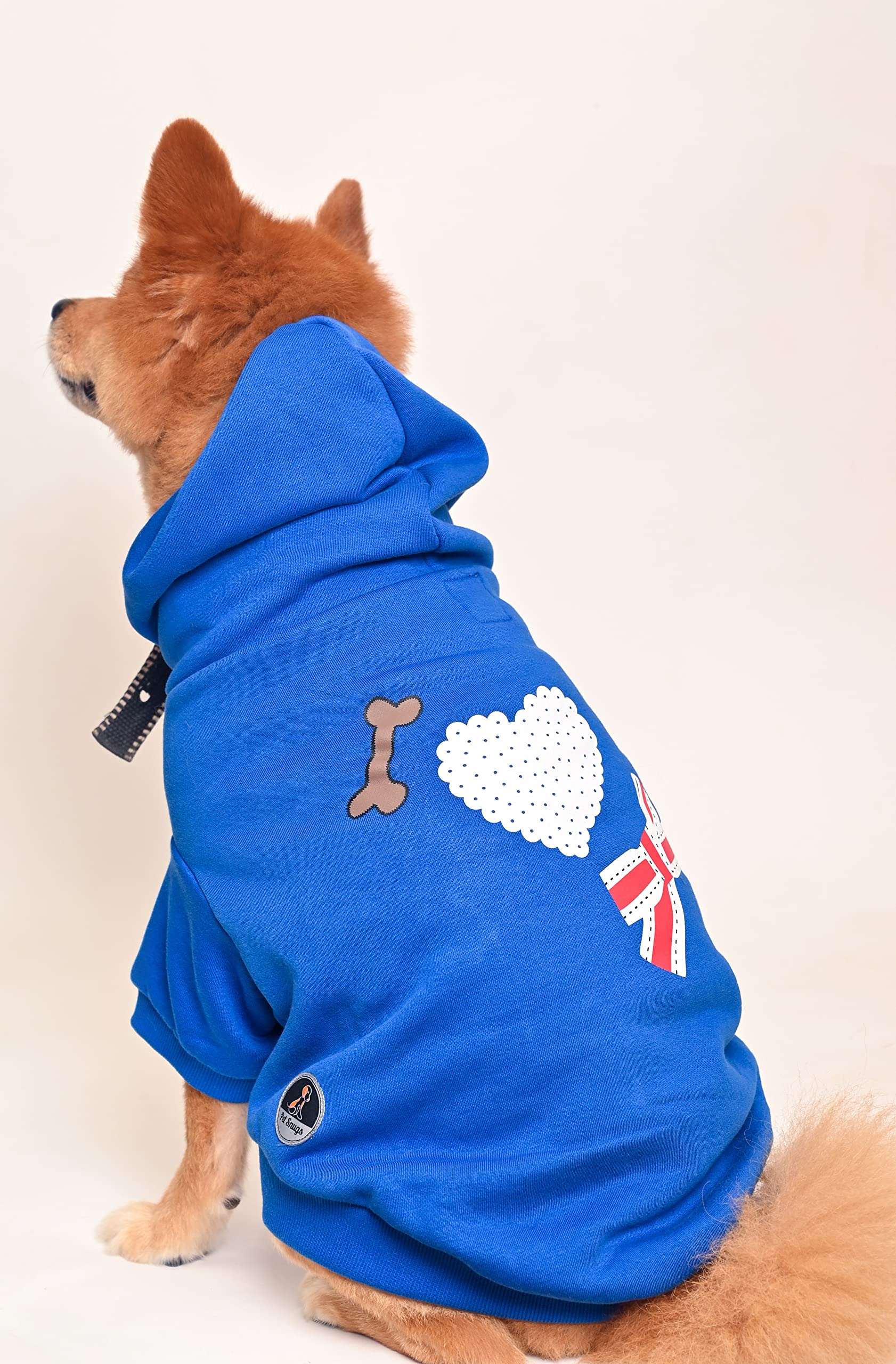 Petsnugs Dog Hoodie Warm Winter wear Stylish Dark Coloured Winter Dog cat Hoodie Super Comfortable Dog Winter Clothing cat wear for Winters (XS) (B0B7J583PB) Amazon Price History, Amazon Price Tracker