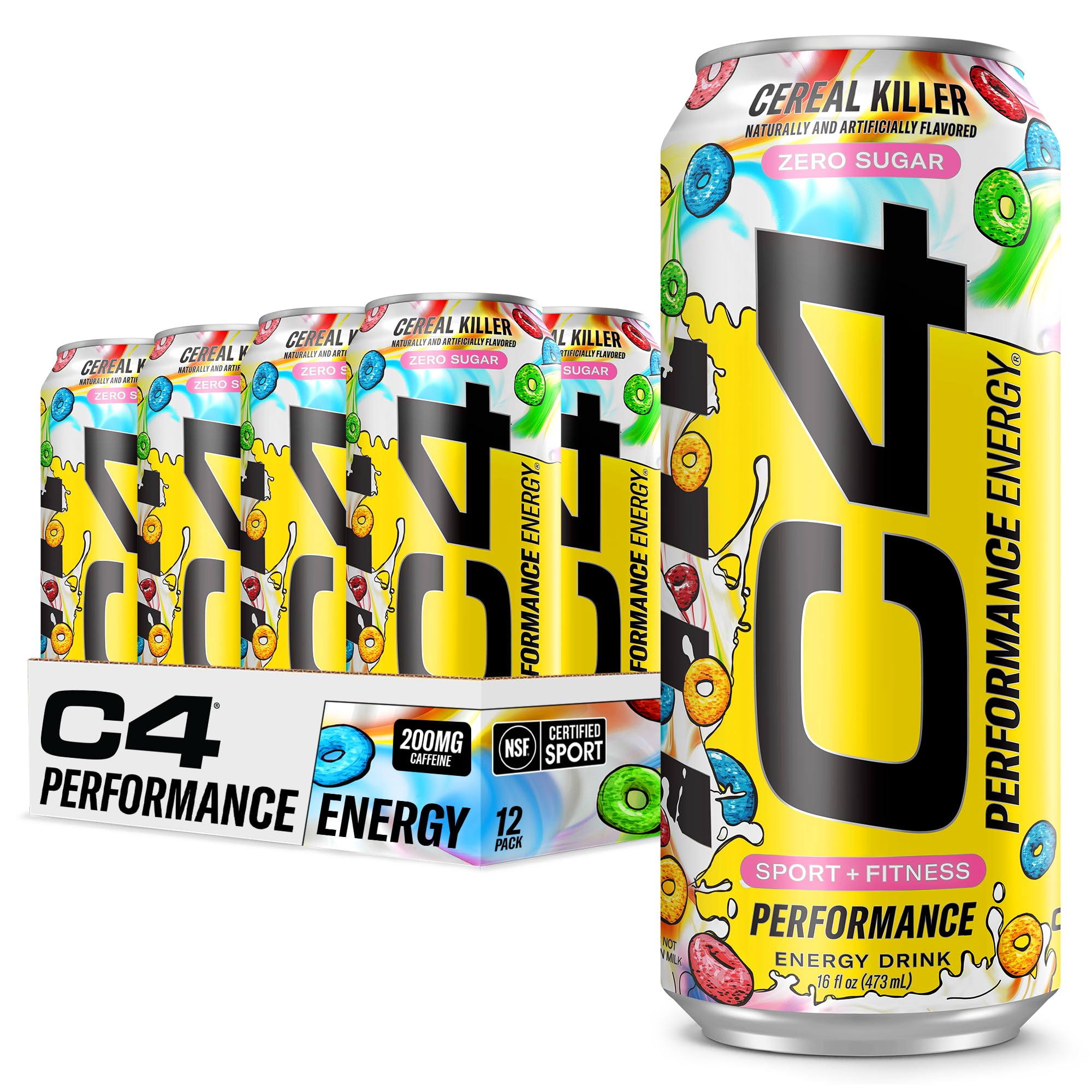 Amazon.com: Cellucor C4 Energy Carbonated Zero Sugar Energy Drink