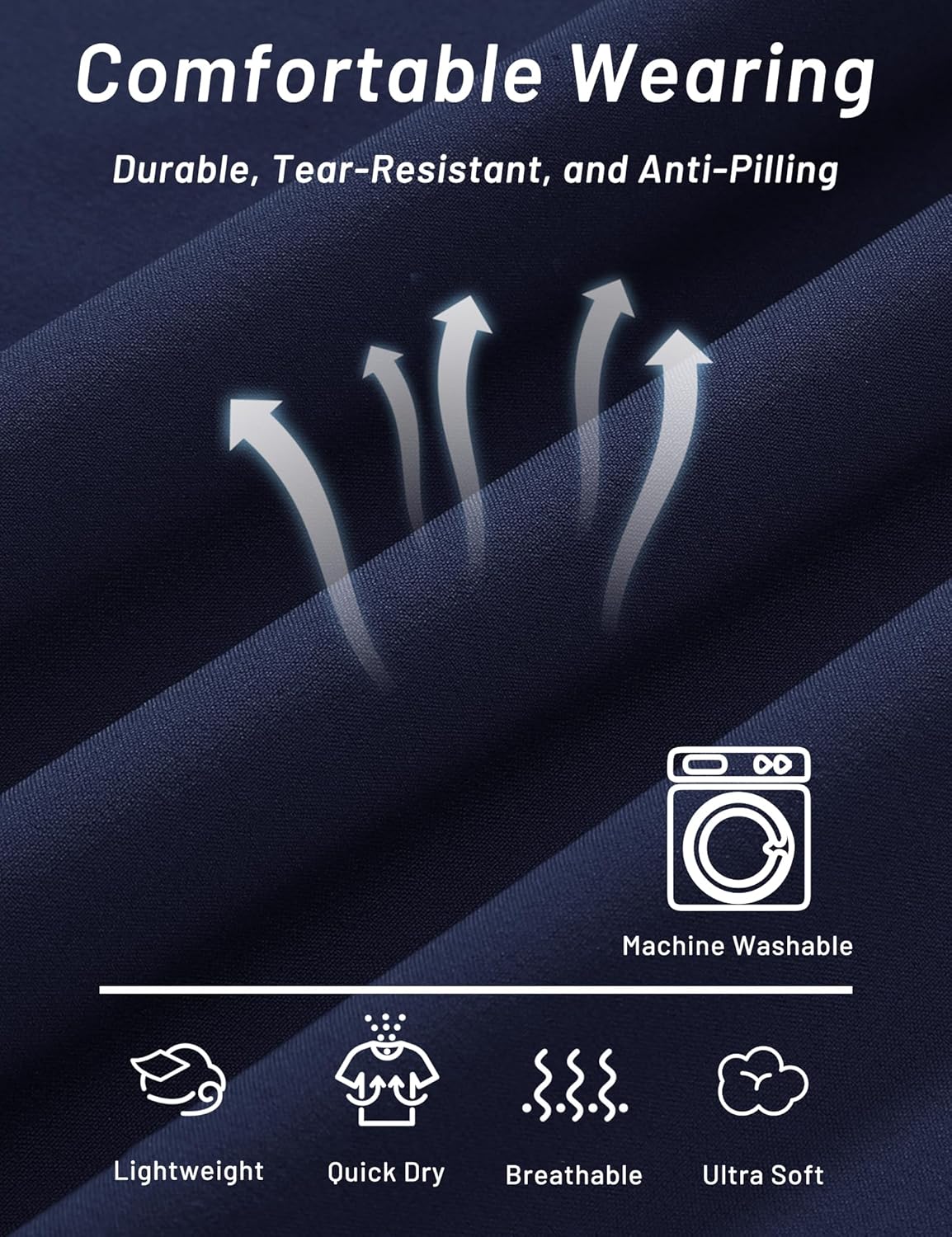 MIER 2 Pack Gym Shorts for Men Quick Dry Athletic Shorts with Brief Liner/Pockets for Running Workout Active, 3 Inch Inseam - Image 5