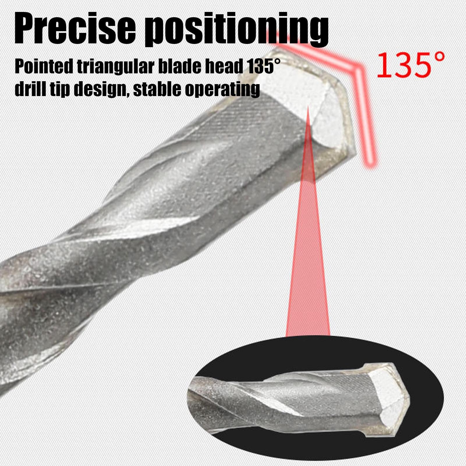 Juego De Brocas De Corona Para Pared herramienta de corte de metal estable | broca multiuso para cemento kit de accesorios para fontanería, electricidad y aire acondicionado