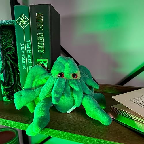 Miniatura 4 de Toy Vault Mini peluche de Cthulhu, 8 pulgadas; juguete de terror de peluche basado en la extraña ficción de H.P. Lovecraft, tamaño pequeño