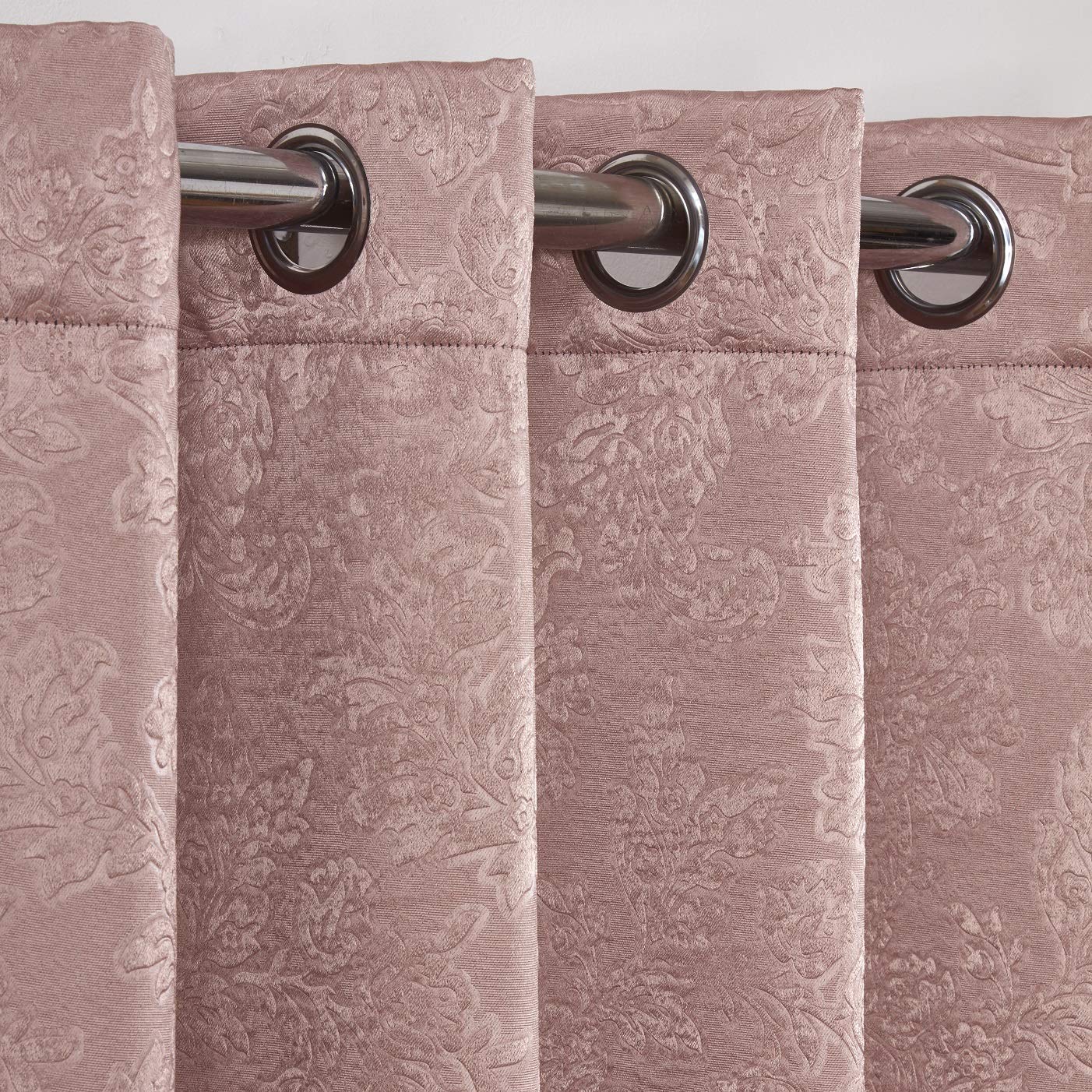 Tende Oscuranti Termiche Emma Barclay Con Occhielli - Poliestere, Colore Tortora, 116x137cm (Larghezza 46 X Altezza 54) - 4