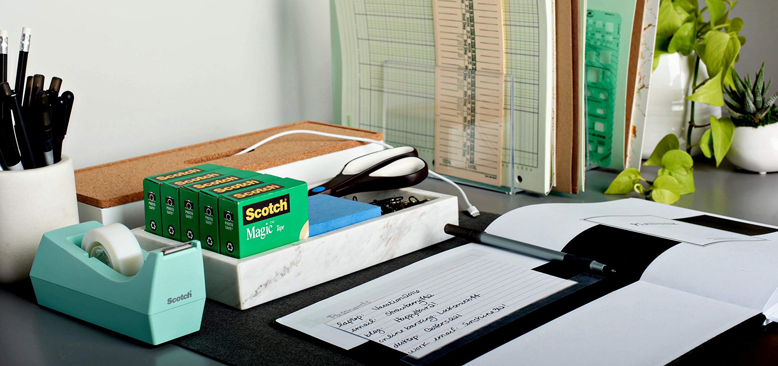 Scotch Magic Tape, 6 Rollen, zahlreiche Anwendungen, unsichtbar, entwickelt für die Reparatur, 3/4 x 1000 Zoll, verpackt (810K6)