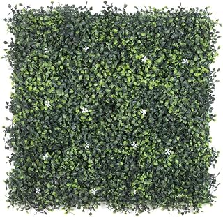 Simulation Plant Wall Artificial Boxwood Topiary Hedge Privacy Fence Home Decor, for Porches, Privacy Screens, Patios (Size : 10pcs)