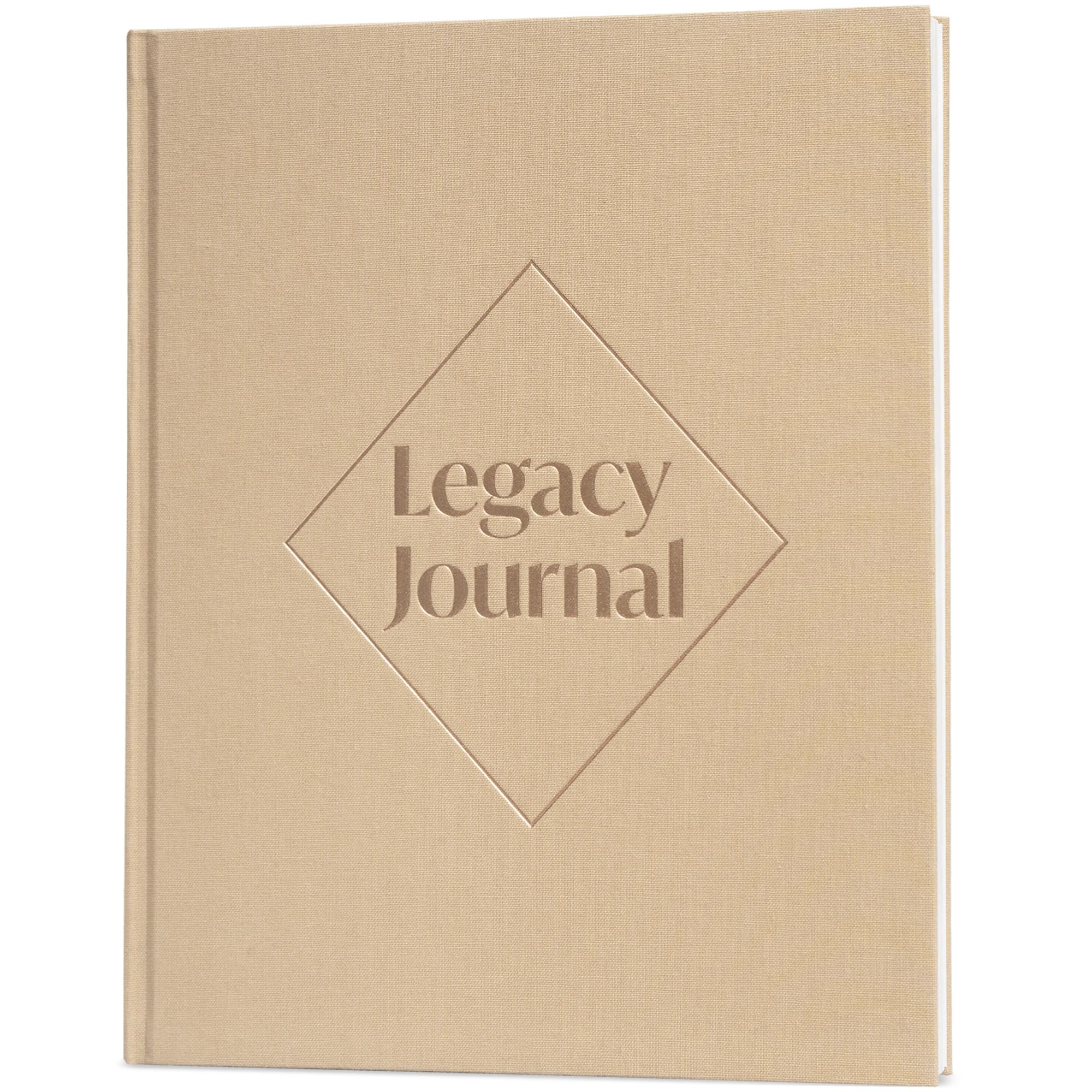 Skyline Grandparent Memory Book – Family Tree & Legacy Journal – Birthday Gifts for Nana, Grandpa & Grandma from Grandchildren (Sandstone)