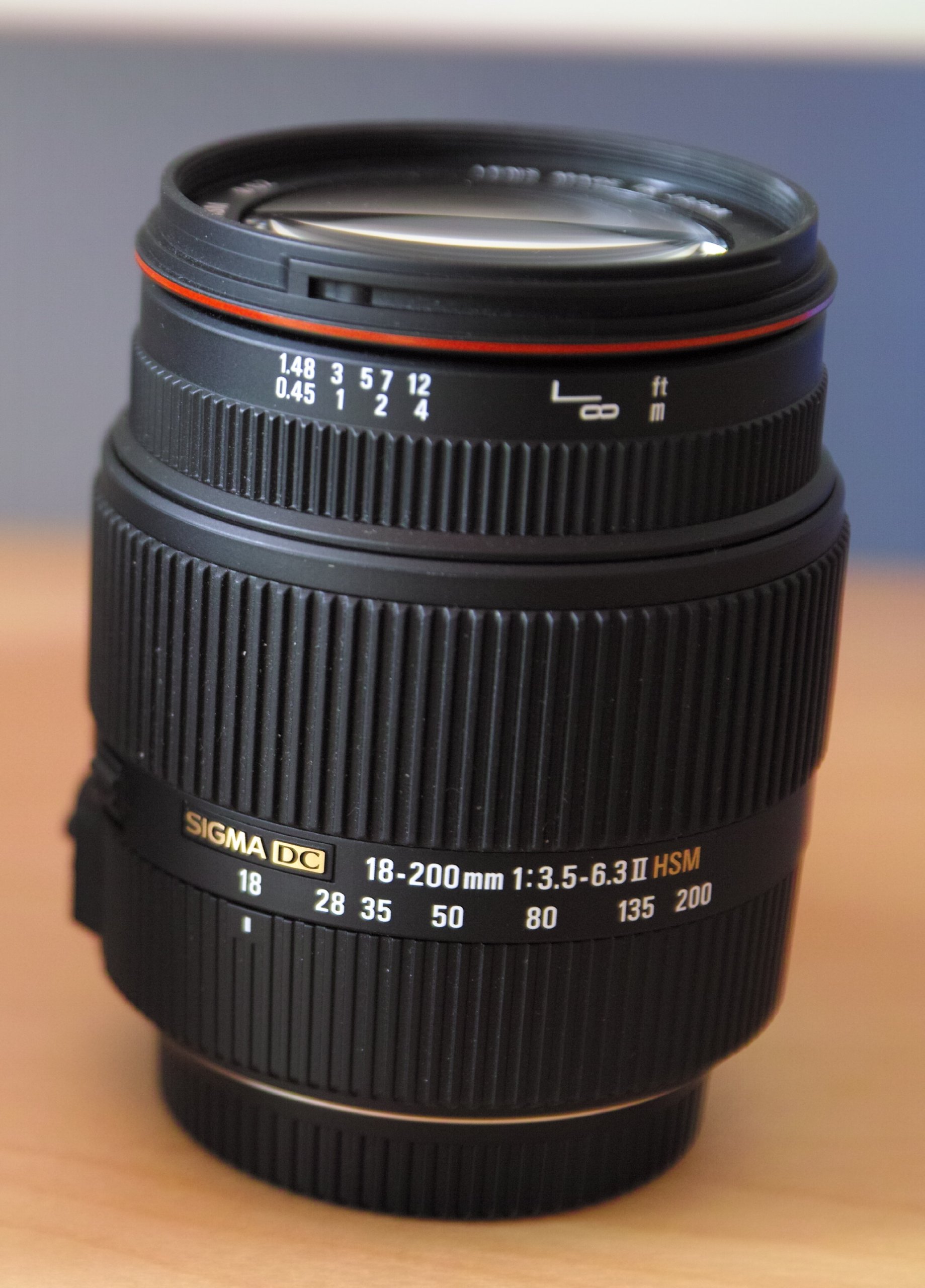 Sigma 18-200mm F3.5-6.3 II DC OS HSM Lens for Sigma SLR