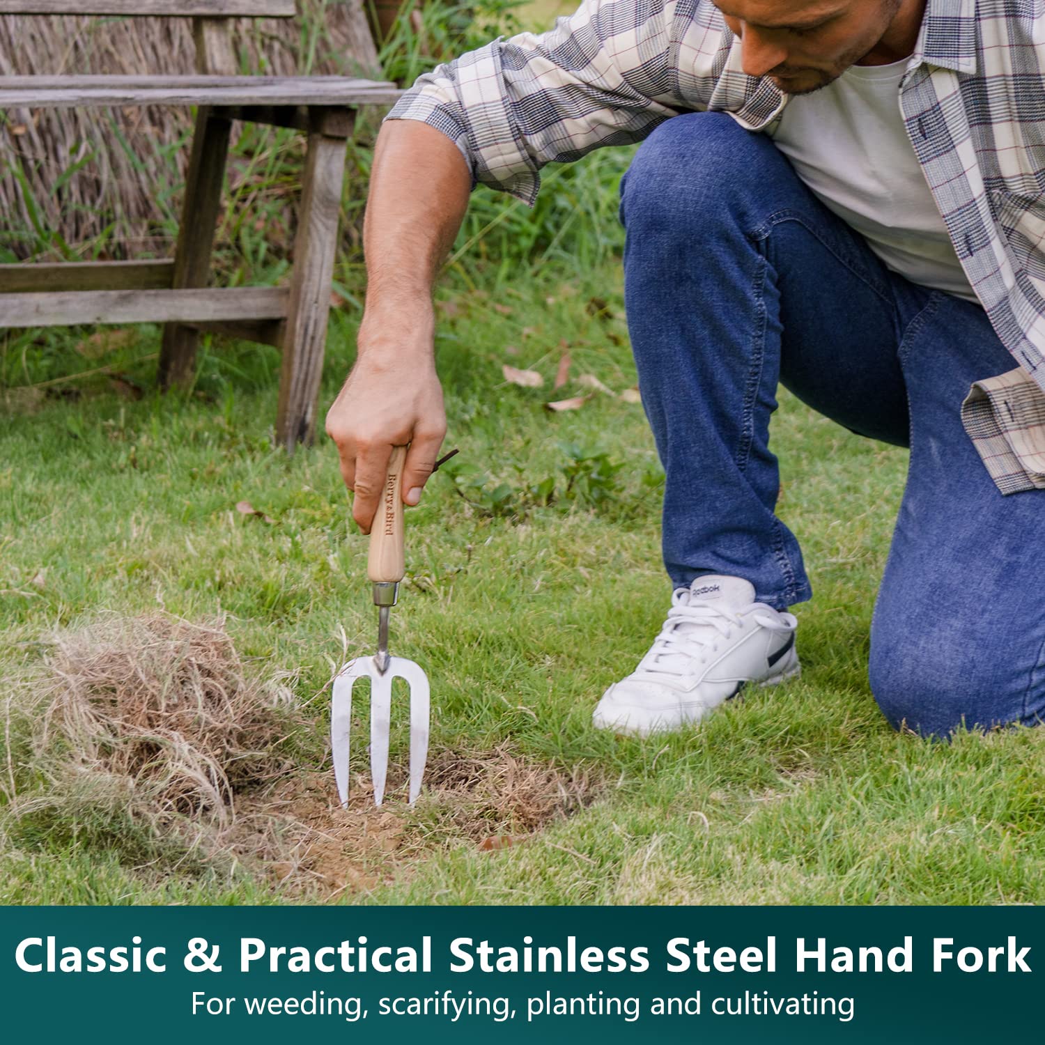 Berry&Bird Garden Tool Set - Stainless Steel Hand Tools -6