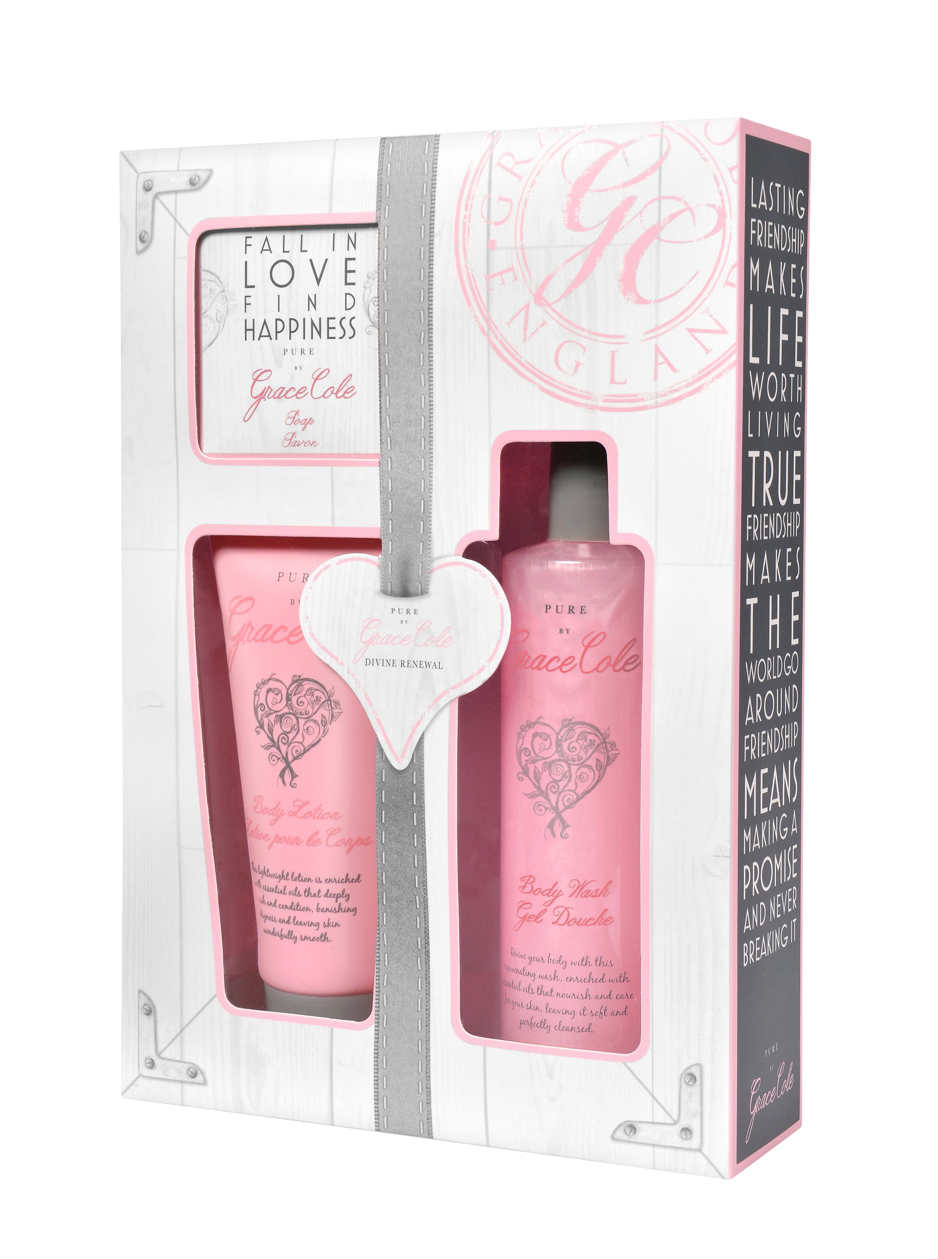 Grace ColeBathing Discovery Body Wash 250ml/ Body Lotion 150ml/ Soa 100g