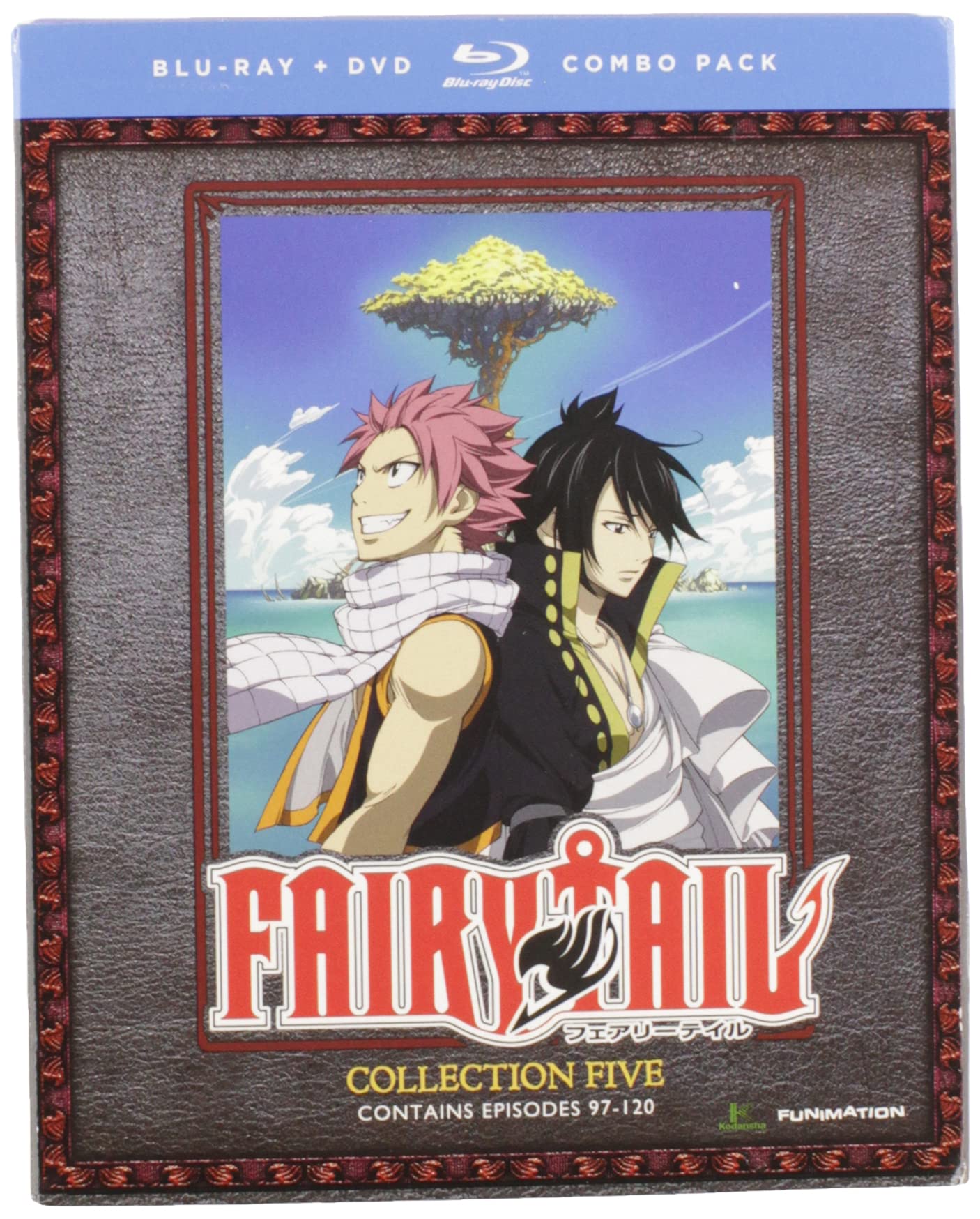 Amazon.com: FAIRY TAIL-COLLECTION FIVE (BLU RAY/DVD COMBO) (8DISCS 