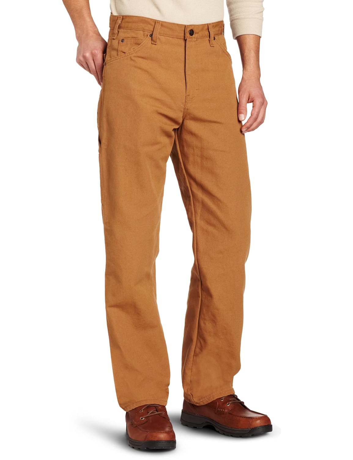 Dickies Mens Big-Tall Relaxed Fit Jeans, Brown Duck, 50W x 32L US