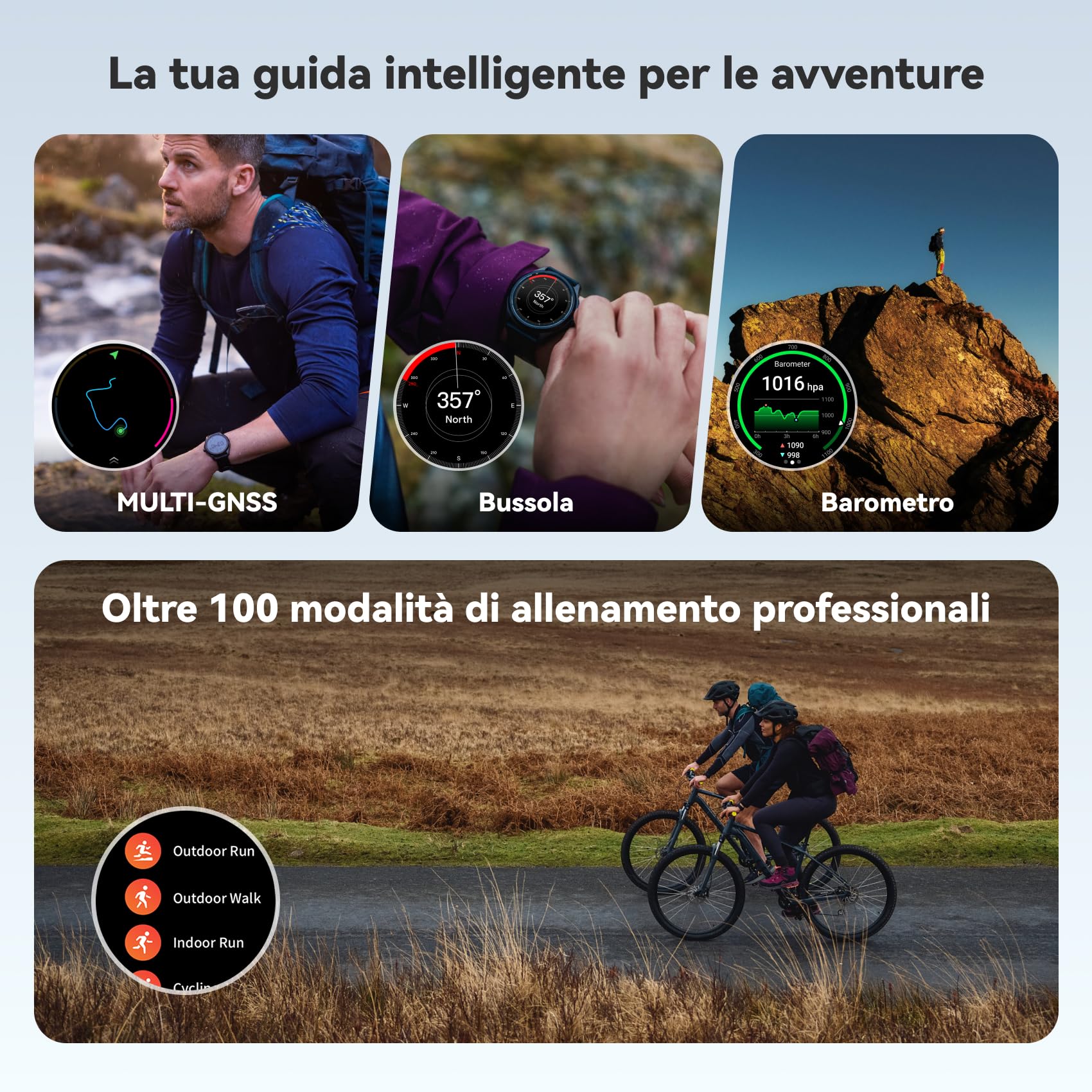 Ticwatch Pro 5 Smartwatch Android per uomo Snapdragon W5+ Gen 1 Wear OS Smart Watch 80 ore Batteria Salute Monitoraggio fitness NFC GPS Compatibile solo con Android