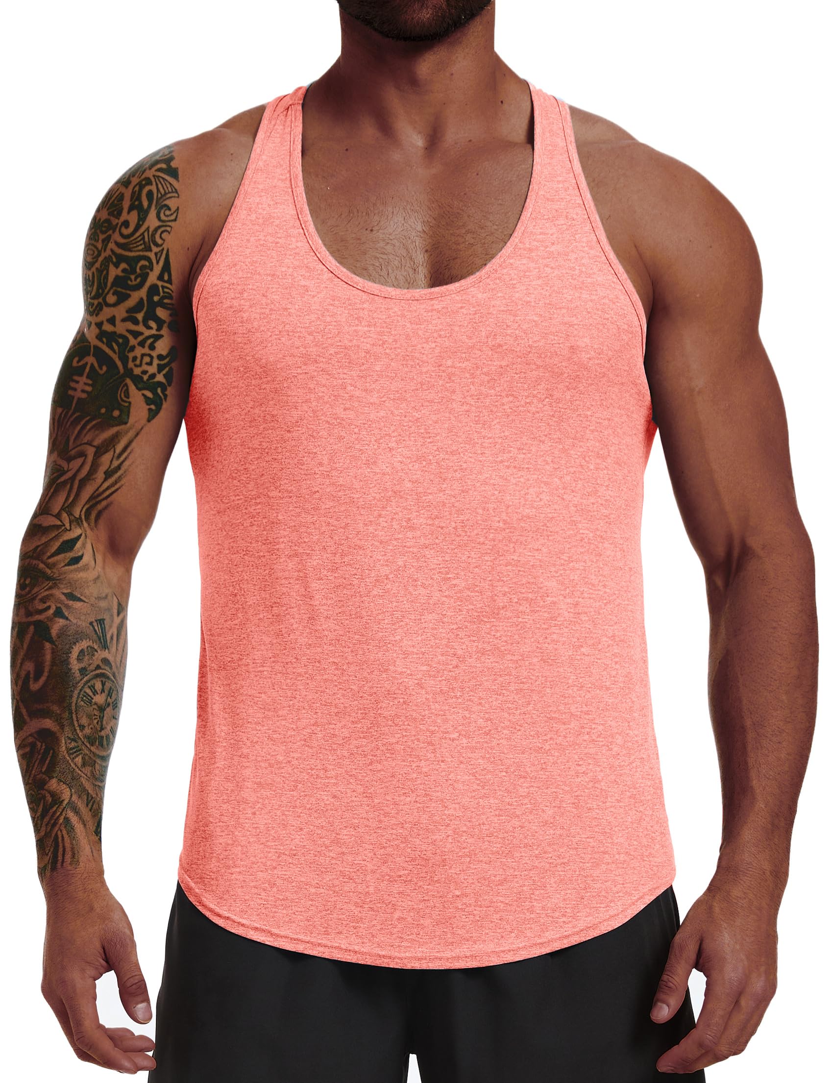 Camiseta Tirantes Hombre Gimnasio Running Fitness Chaleco Sin Mangas Secado Rápido Entrenamiento Deportivo S-3XL — view 13