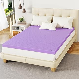 2 Inch Twin XL(39"x80") Gel Memory Foam Mattress Topper,Cooling Gel Infused Mattress Pad Mattress Topper for Pressure Relief Back Pain,CertiPUR-US Certified