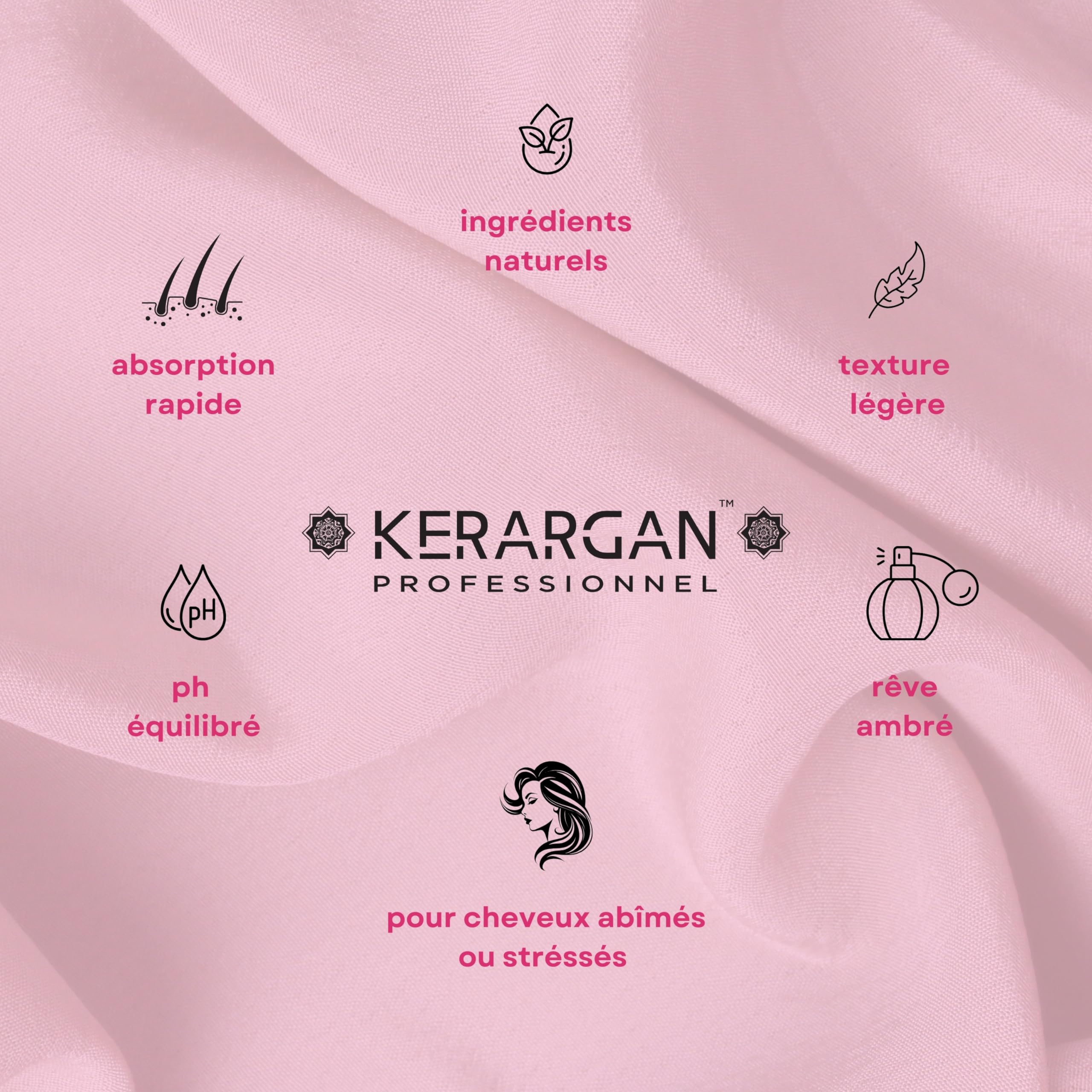 KERARGAN - Duo Kératine Shampoing & Gommage Sans Silicones - 500ml+250ml | Shampoing et gommage, nettoient et exfolient le cuir chevelu, formules sans silicones, OGM ni huiles minérales