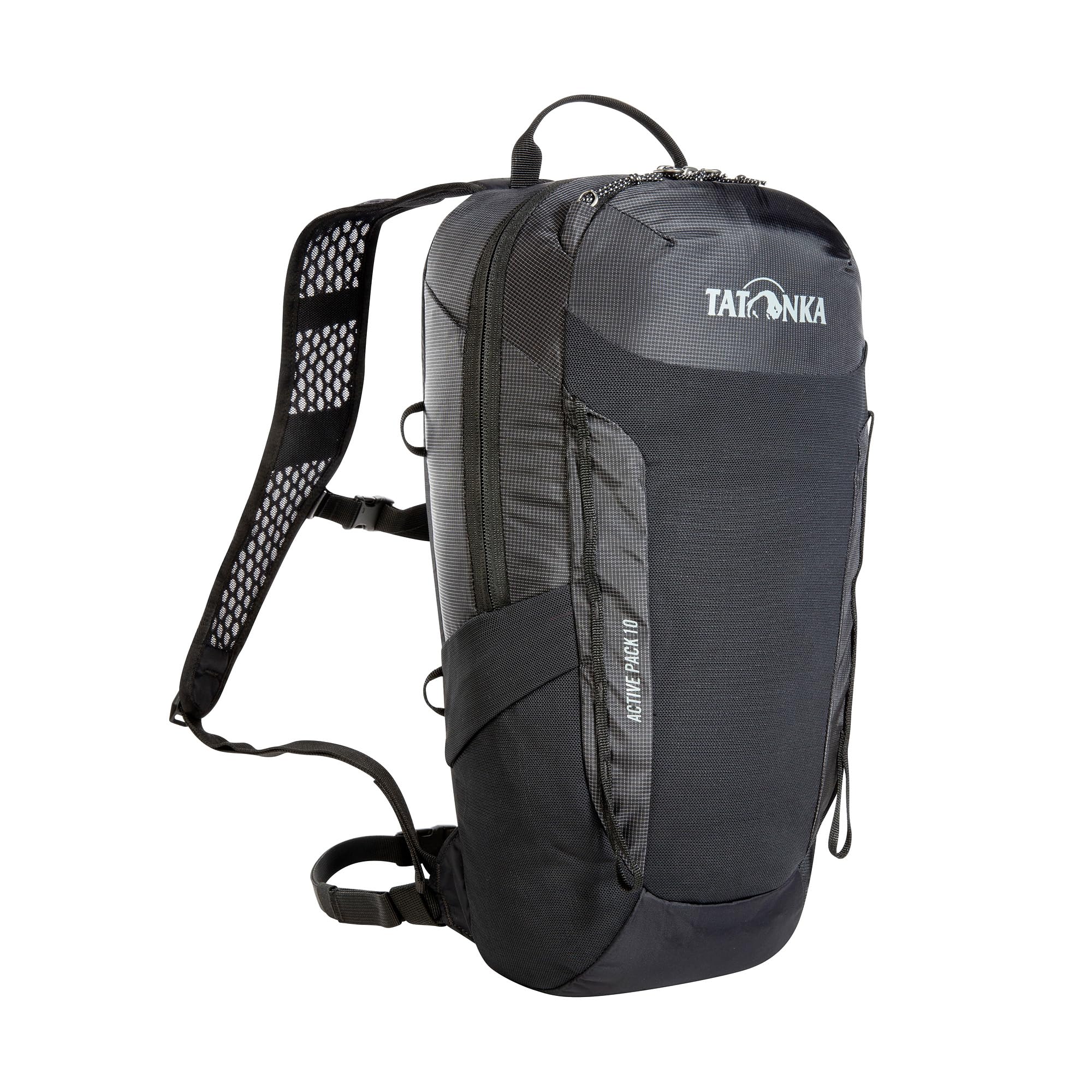 Tatonka Active Pack 10 - Small, Lightweight Backpack with Multiple Compartments and Pockets, Hydration Bladder Compartment and 10 Litre Volume