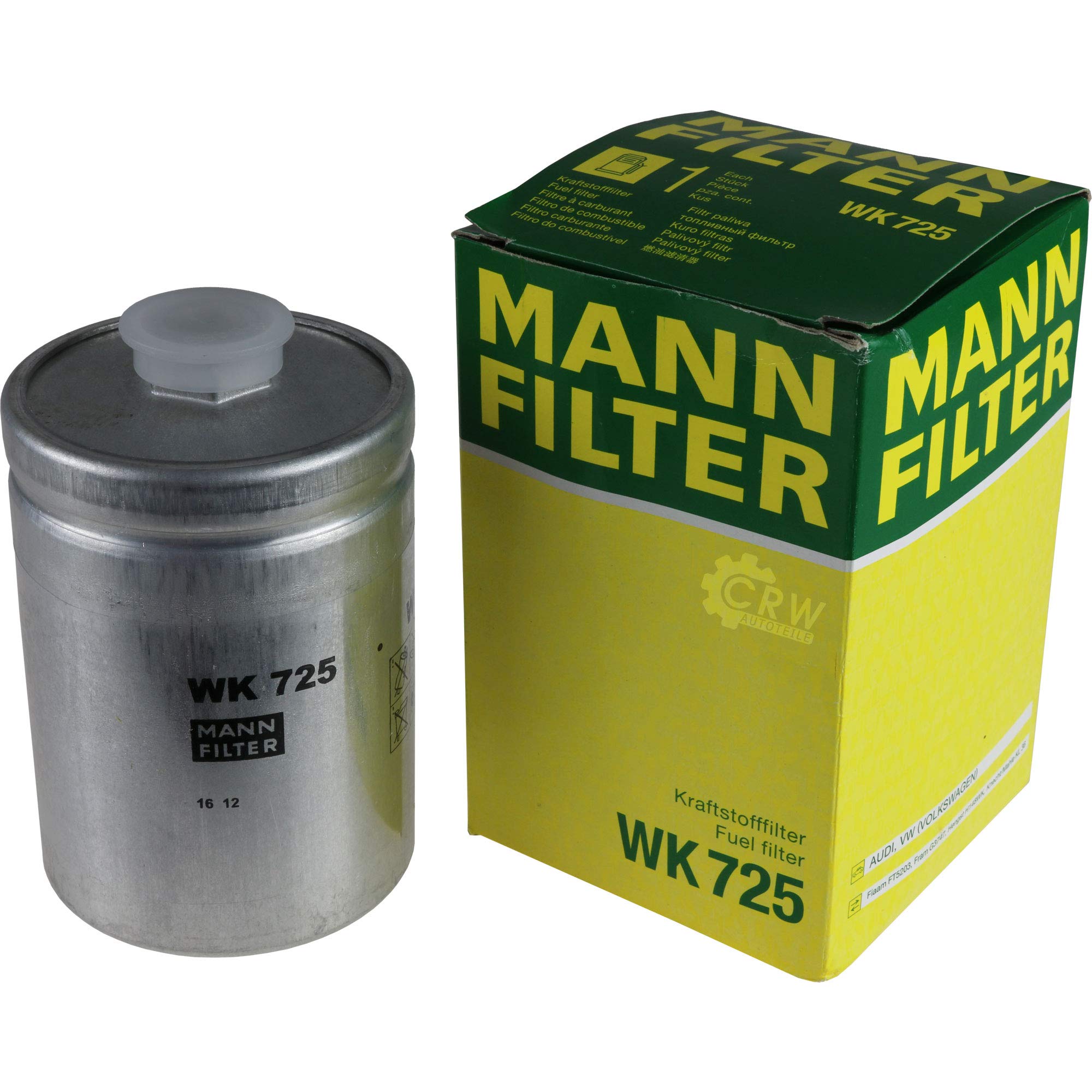 Paquete de inspección Kit de mantenimiento de filtros con filtro de aceite W 735/2, filtro de aire C 26 168, filtro de combustible WK 725, filtro de habitáculo CU 3037, tornillo de cierre
