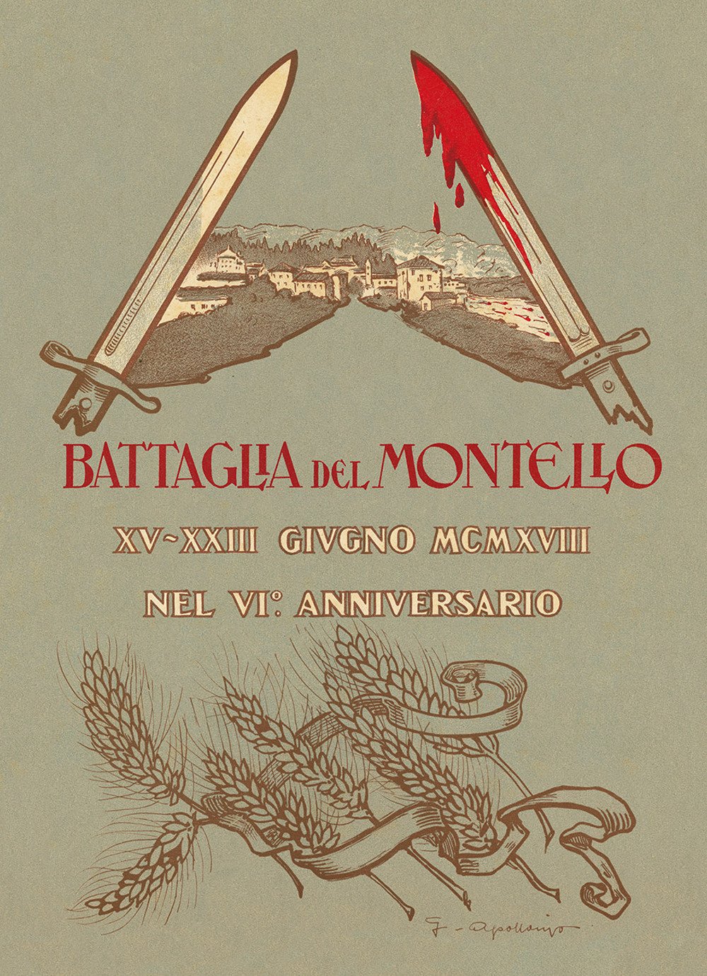 La Battaglia Del Montello. Riproduzione Anastatica Integrale. Con Mappa - 4