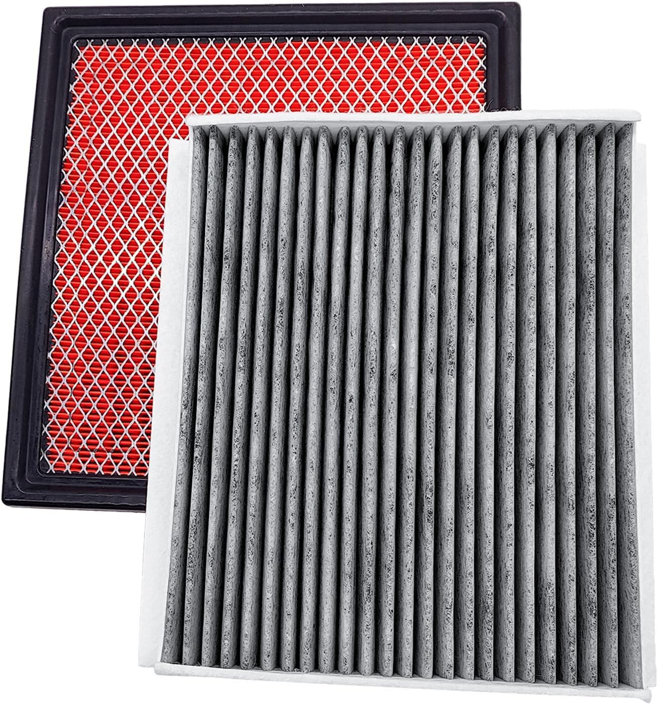 Engine & Cabin Air Filter for F-150 (2015-2023),Navigator(2018-2024),EXPEDITION (2018-2024) (V6-3.5L).Replacement for CF12150,FL3Z-19N619-A,WP10266,CAF1953P,CA10262.