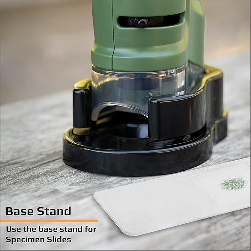 Miniatura 6 de Carson MicroBrite - Microscopio de bolsillo con luz LED de 20 x 40 x para aprendizaje educación y exploración MM-24 MM-24MU verde