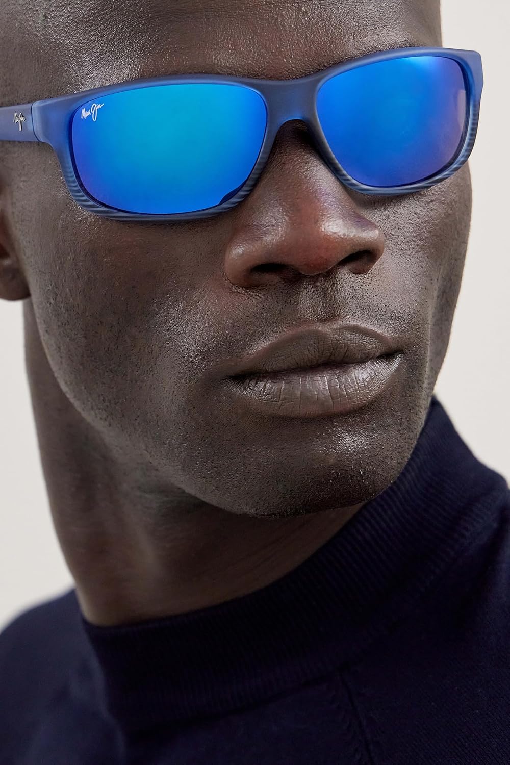 Maui Jim Polarized Men's and Women's Kaiwi Channel Wrap Sunglasses - Image 3