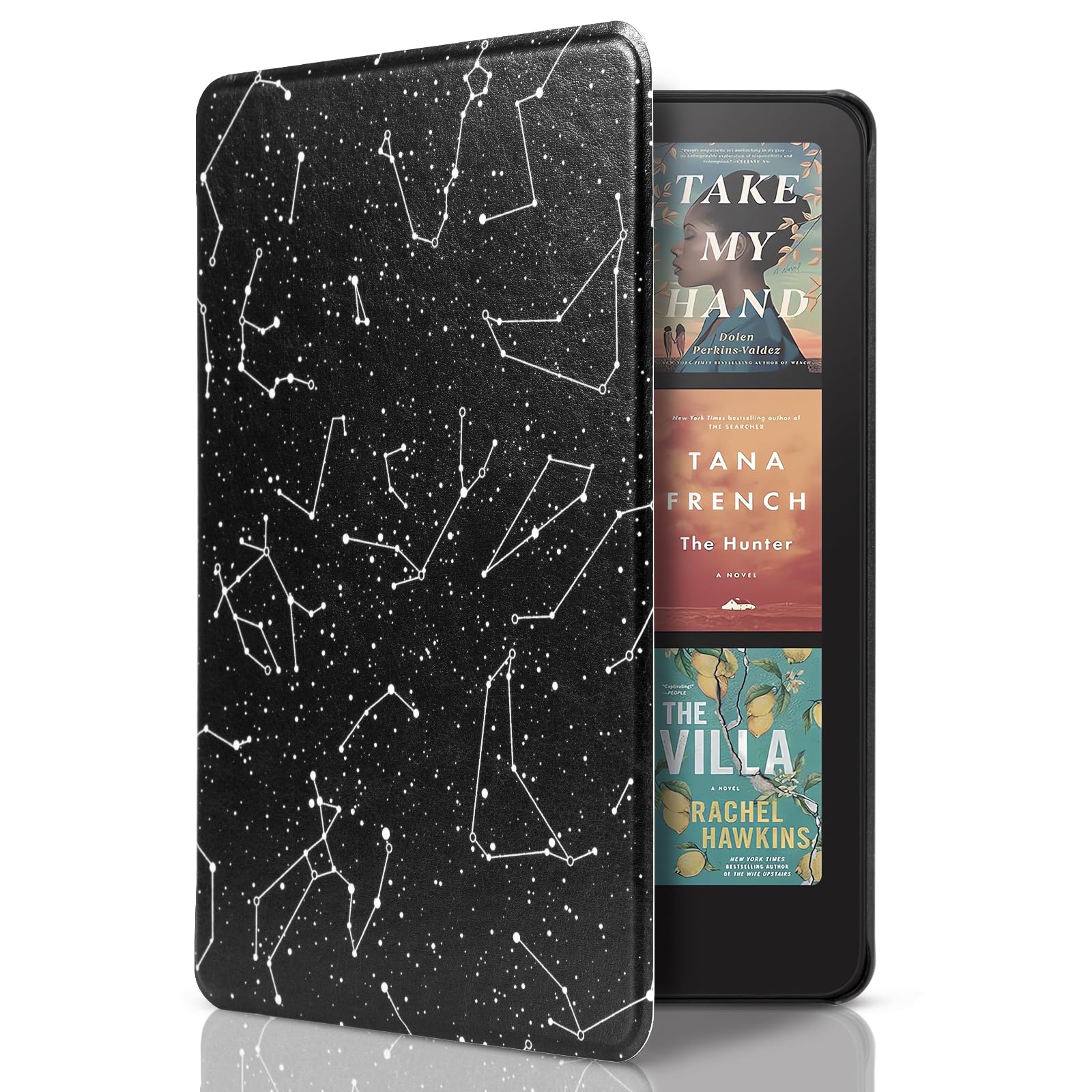 CoBak Case for 7" E-Readers - All New PU Leather Cover with Auto Sleep Wake Feature for E-Readers 2024 Released