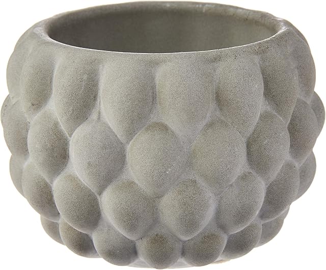 Vaso Pequeno De Cimentos Decorglass Multicolor