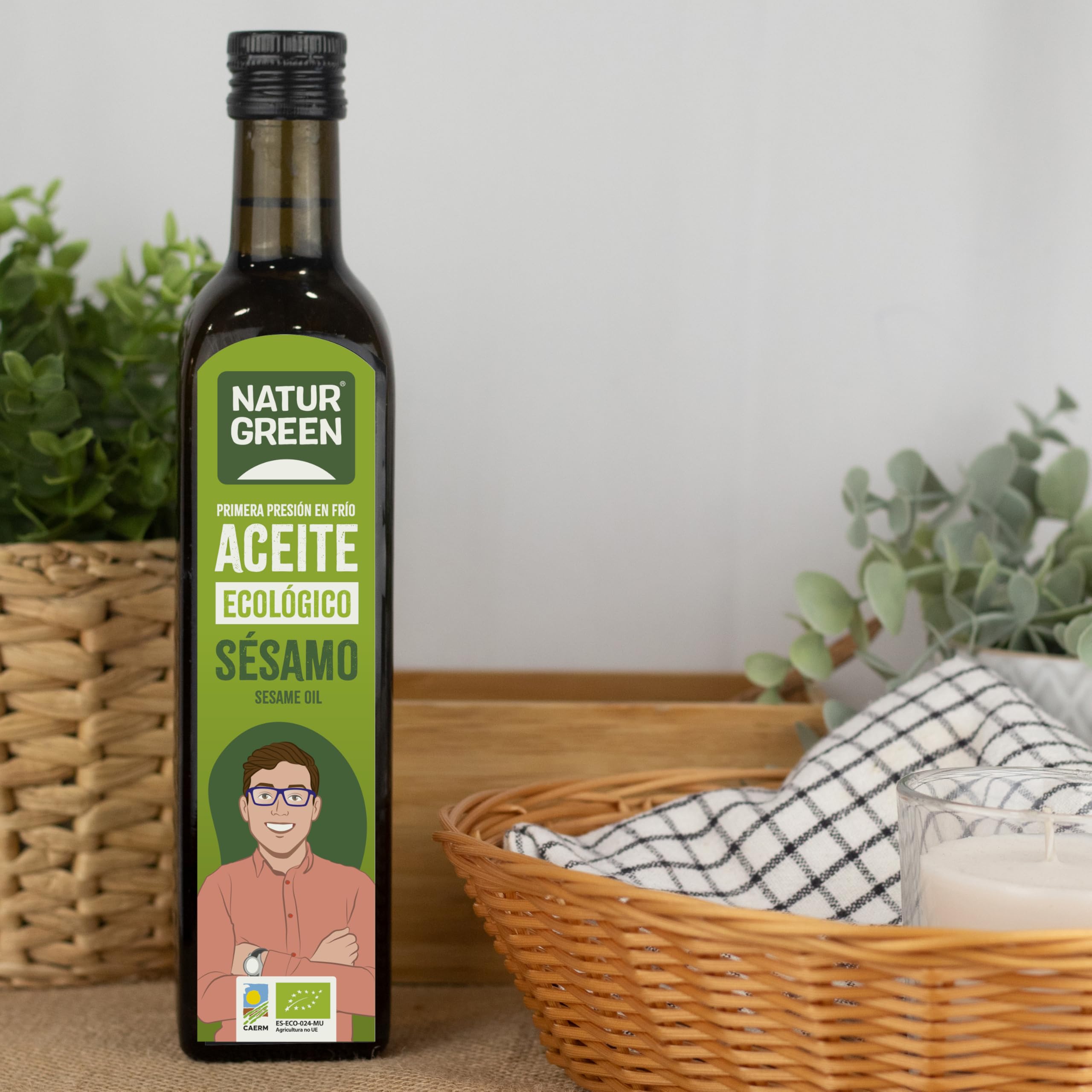 NaturGreen Aceite de Sésamo, 500ml (Bio) - 4