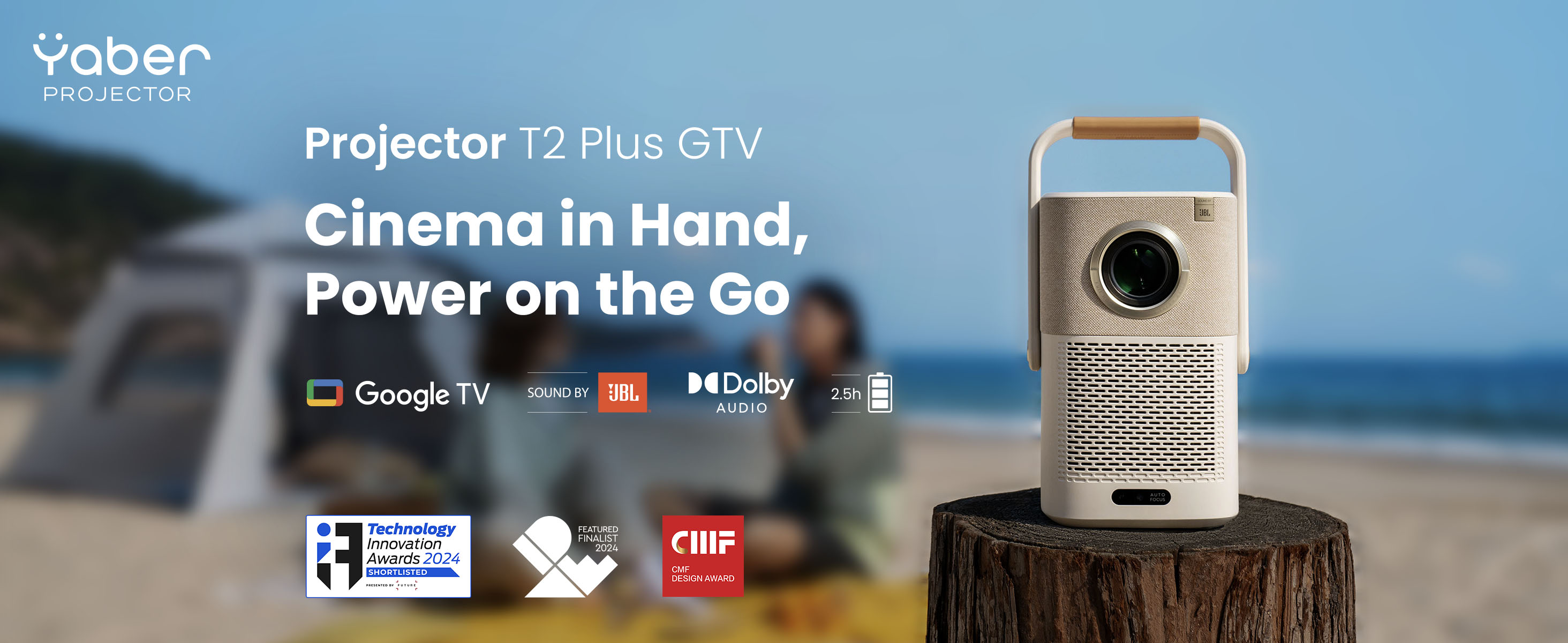 Amazon.com: [Sound by JBL & Built-in Google TV] Yaber T2 Plus2026