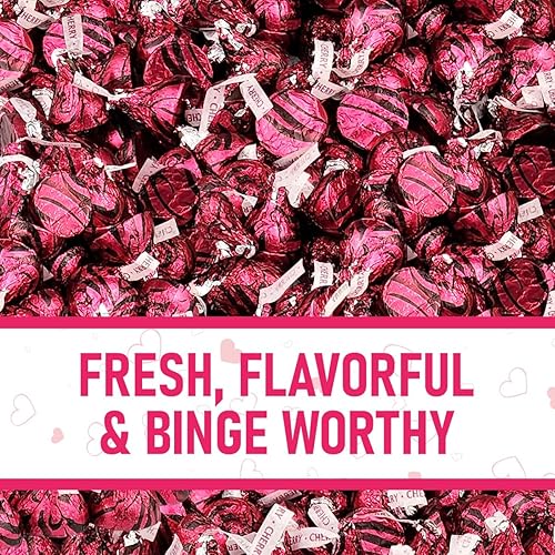 Miniatura 6 de Hershey'sKisses Chocolate con leche relleno de caramelo de crema cordial de cereza  Regalo del día de Pascua para regalos románticos, amigos y seres