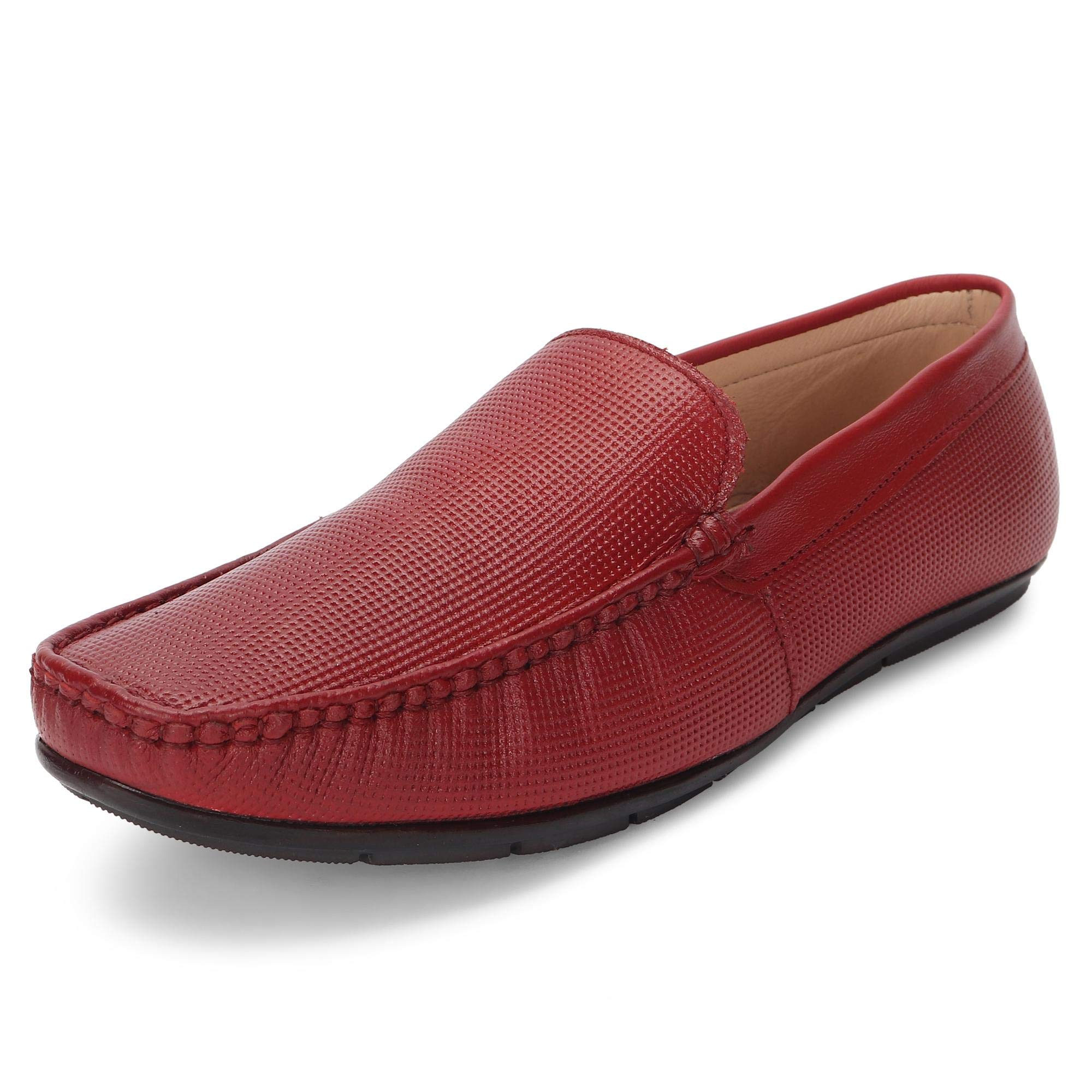 LOUIS STITCH Mens Loafers Premium Genuine Leather Casual Anti-Skid Moccasins Soft and Comfortable All-Day Wearing Formal Regular Shoes for Men Ultra Light Weight (B07YRQR1VC) Amazon Price History, Amazon Price Tracker