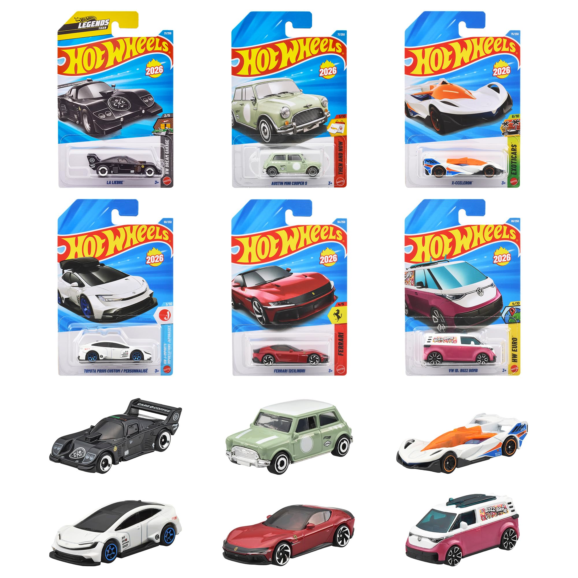 Amazon | ホットウィール(Hot Wheels) ベーシックカー Dアソート