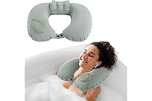 MABOZOO Inflatable Bath Pillows for Tub