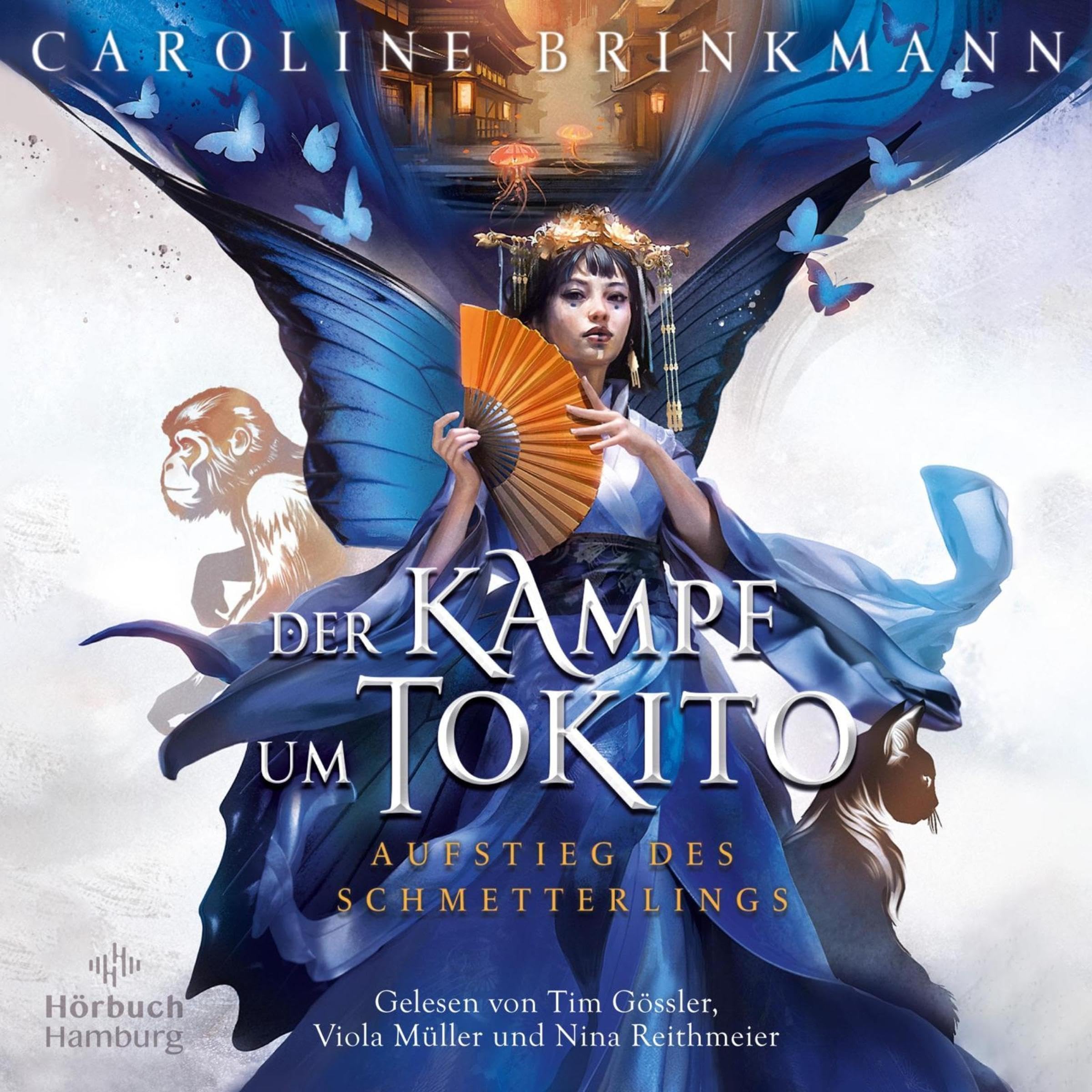 Cover art for Kampf um Tokito – Aufstieg des Schmetterlings (Die Clans von Tokito 2)