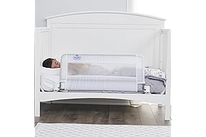 Swing Down Crib Rail with Reinforced Anchor Safety System