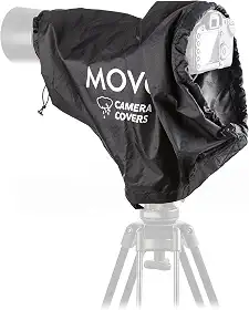 Protetor de capa de chuva Movo CRC23 Storm para câmeras DSLR, lentes, equipamento fotográfico (tamanho médio: 23 x 14,5)