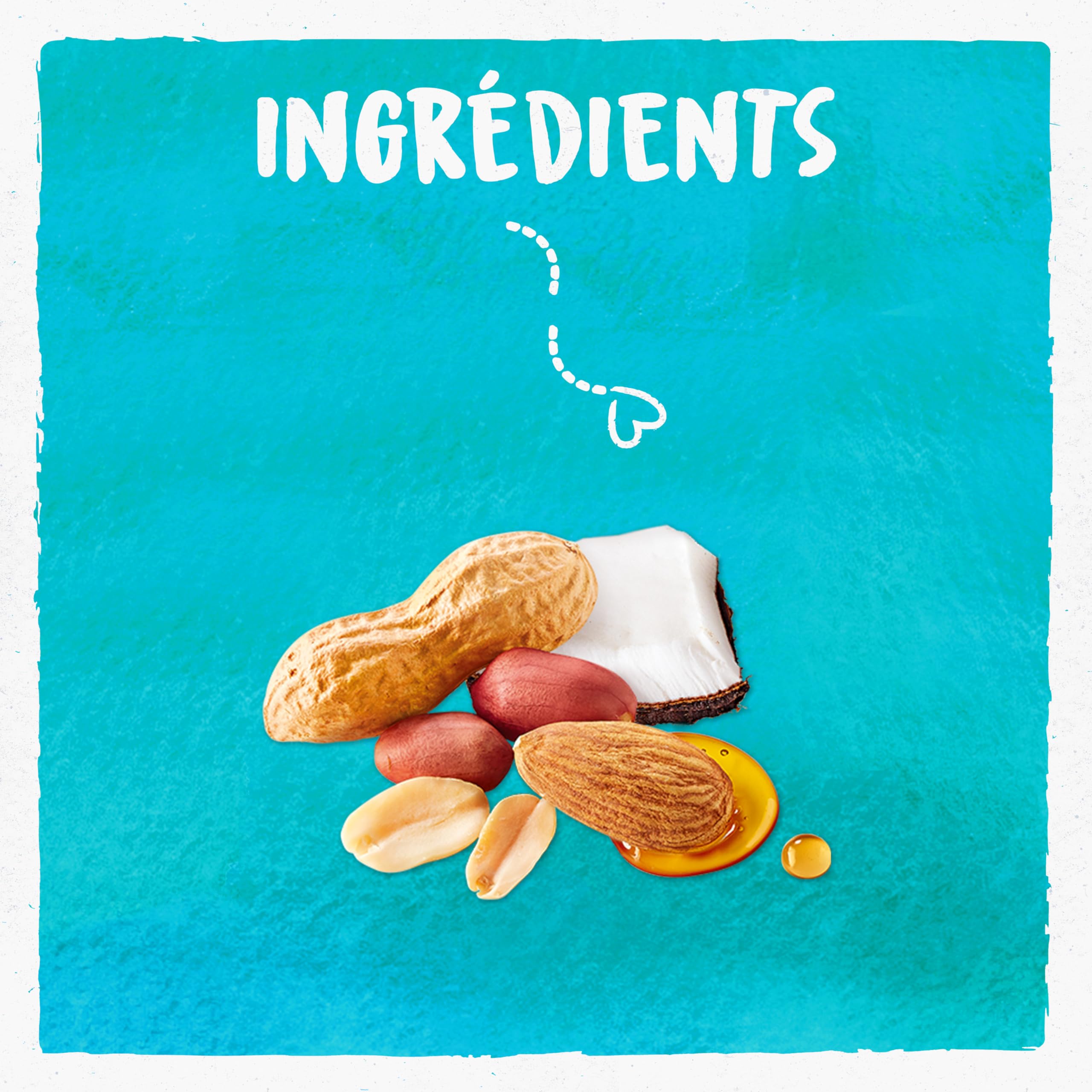 BJORG - Barre Énergétique - Amandes, Coco - Bio - Source de Fibres - Riche en Protéines - Encas Sain pour le Sport : Vélo, Fitness, Trail, Running - 30 Barres Individuelles de 25g
