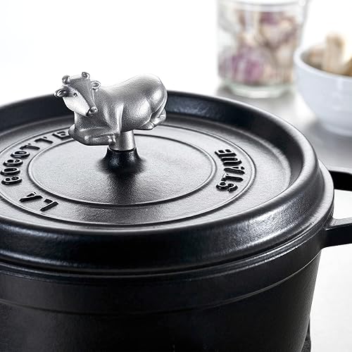 Miniatura 2 de Staub 40511-486 Pomo para horno holandés, gris