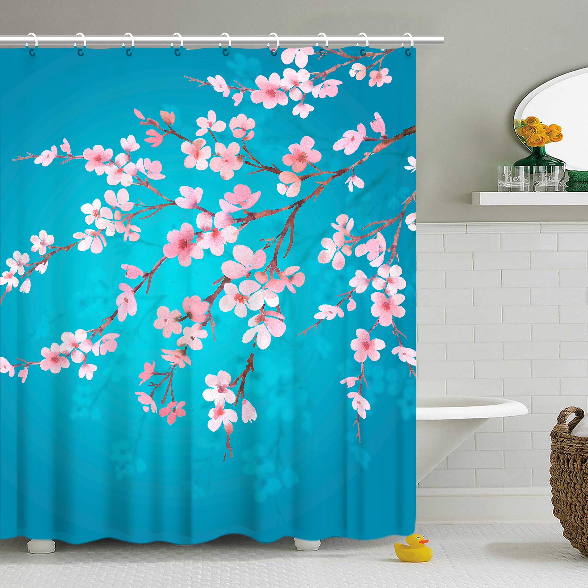Cherry Blossom Shower Curtains Curtains & Drapes