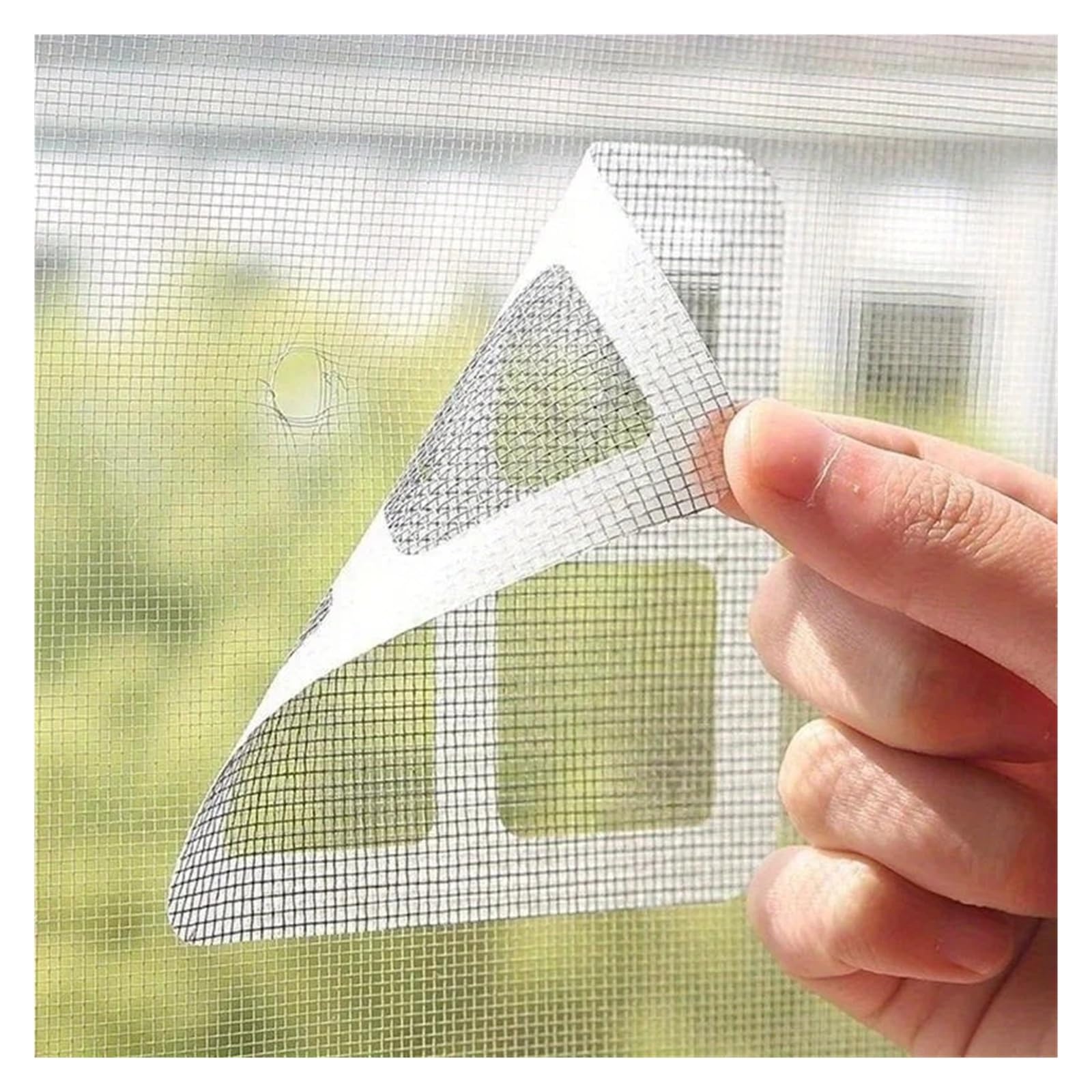 50 adhesivos para desagüe de ducha, filtro de malla para lavabo de baño