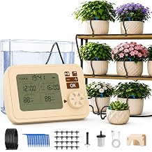 PChero Automatic Drip Irrigation System Kit with Timer for Plants
