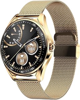 Smart Watch Make/Answer Call Business Sport Smart Watch for Men Women Health and Fitness Tracker with Sleep Monitor Music Player App Message Reminder Waterproof for Android iOS Phones D(C)