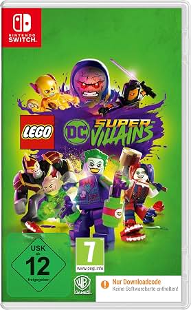 Nintendo Switch Villion:CodeDLC付 Amazon.com: LEGO DC Super-Villains (Nintendo Switch) (Code in a Box)