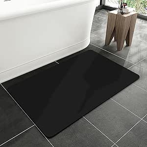Amazon.com: Diatomaceous earth bath mat Rubber Non Slip Quick Dry Super ...